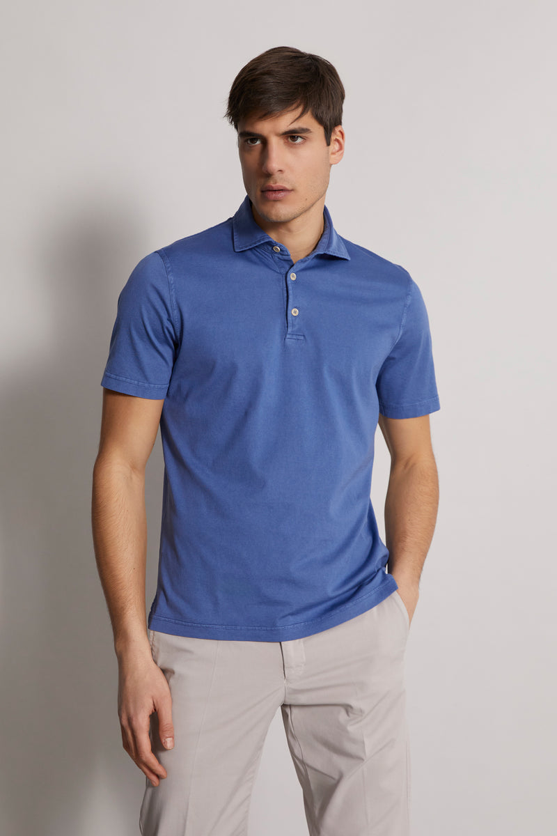 Zero: Men's Giza Organic Cotton Polo T-Shirt - Fedeli