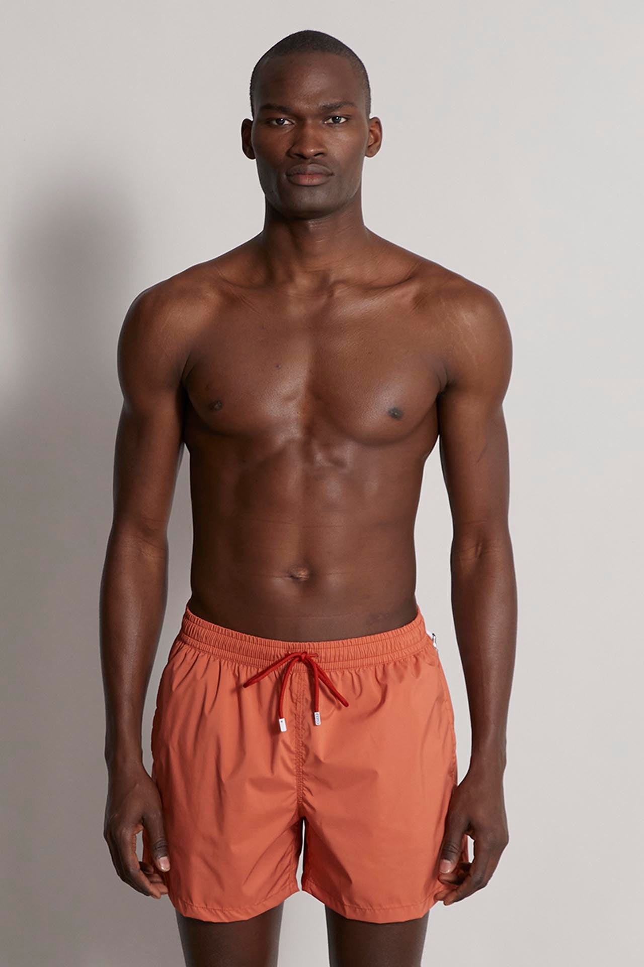 Red swim hot sale trunk