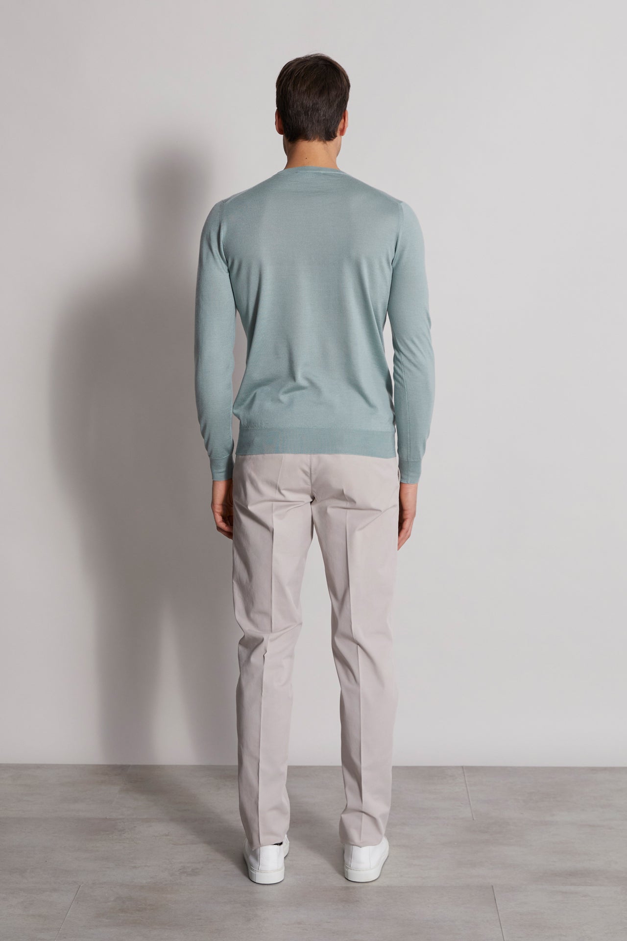 Argentina cashmere silk crewneck