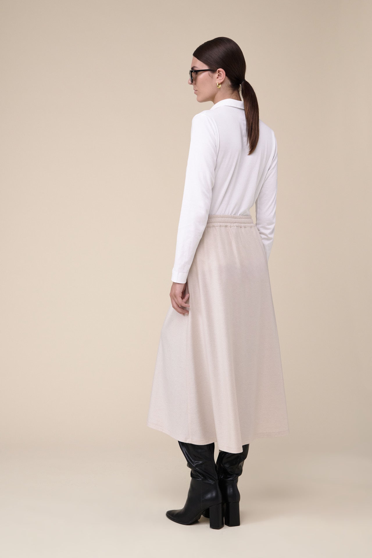 Amelie Cashmere Skirt