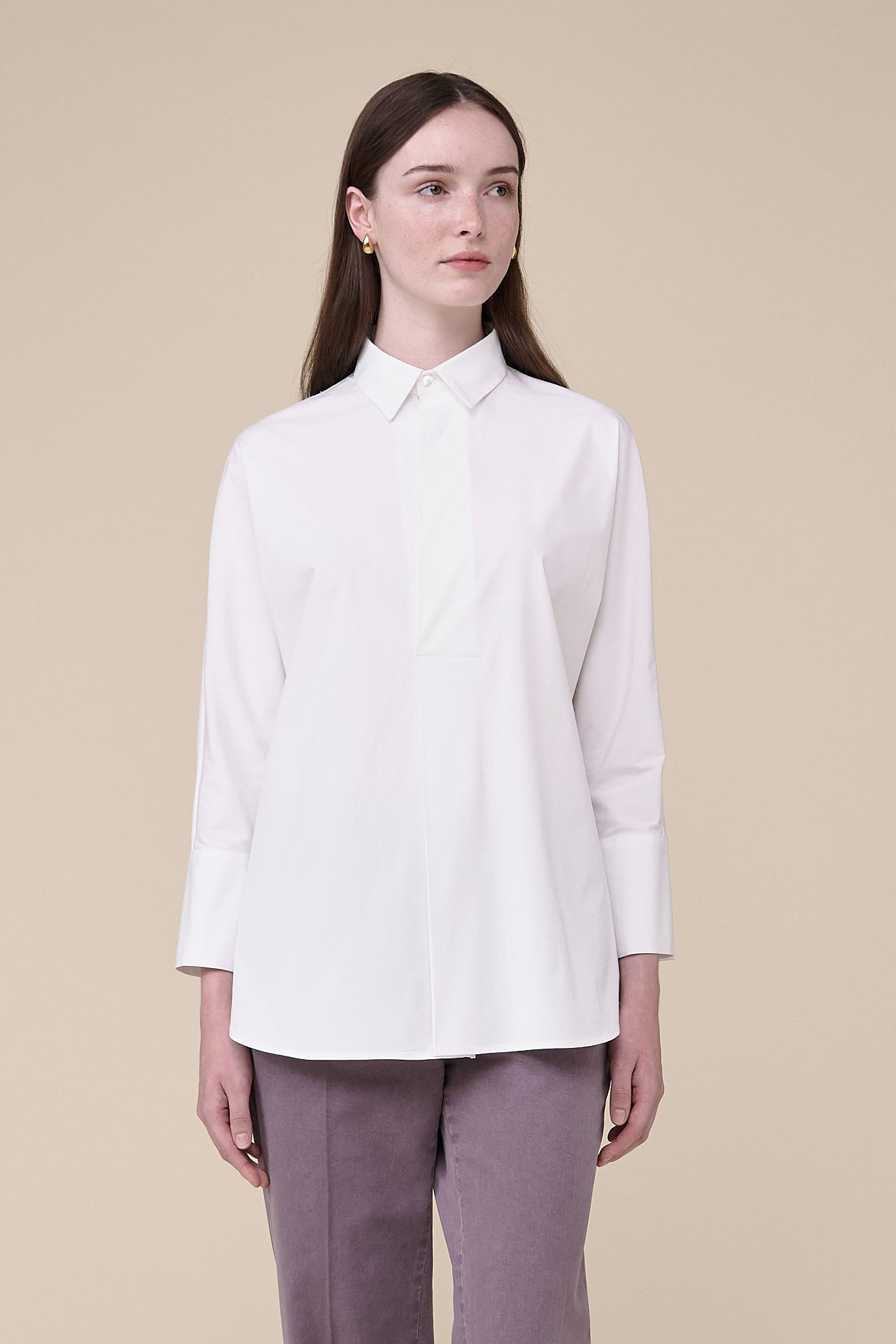 Loretta Oversized Popeline Shirt