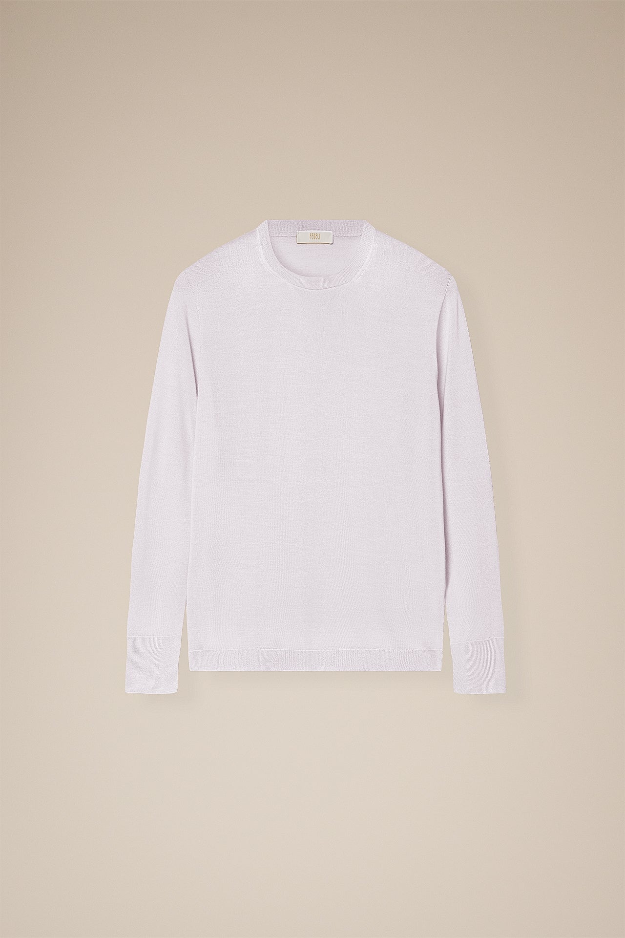 Pearly Cashmere Silk Crewneck