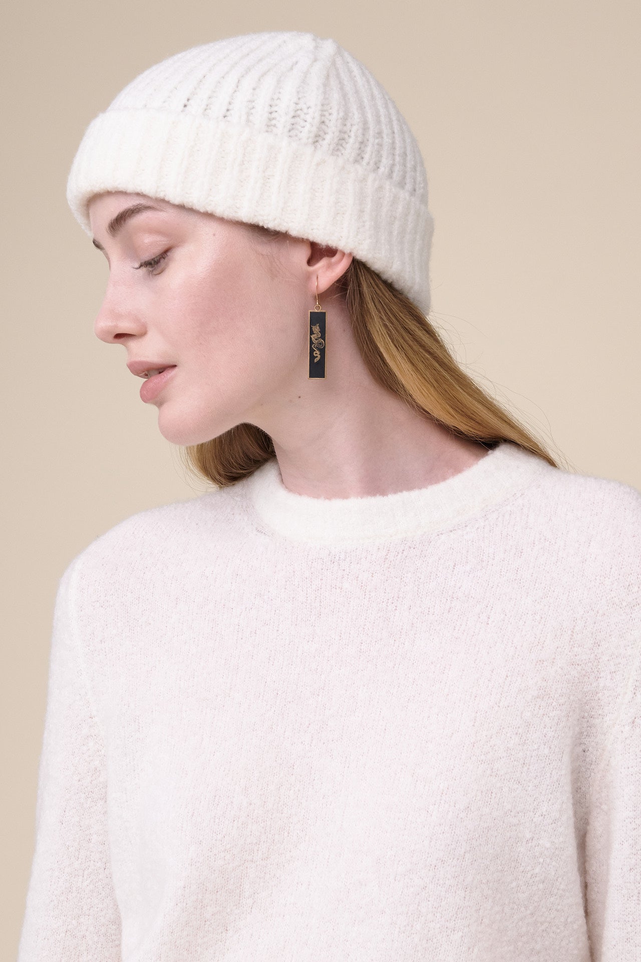 Alisea Nebula Cashmere Bouclé Crewneck