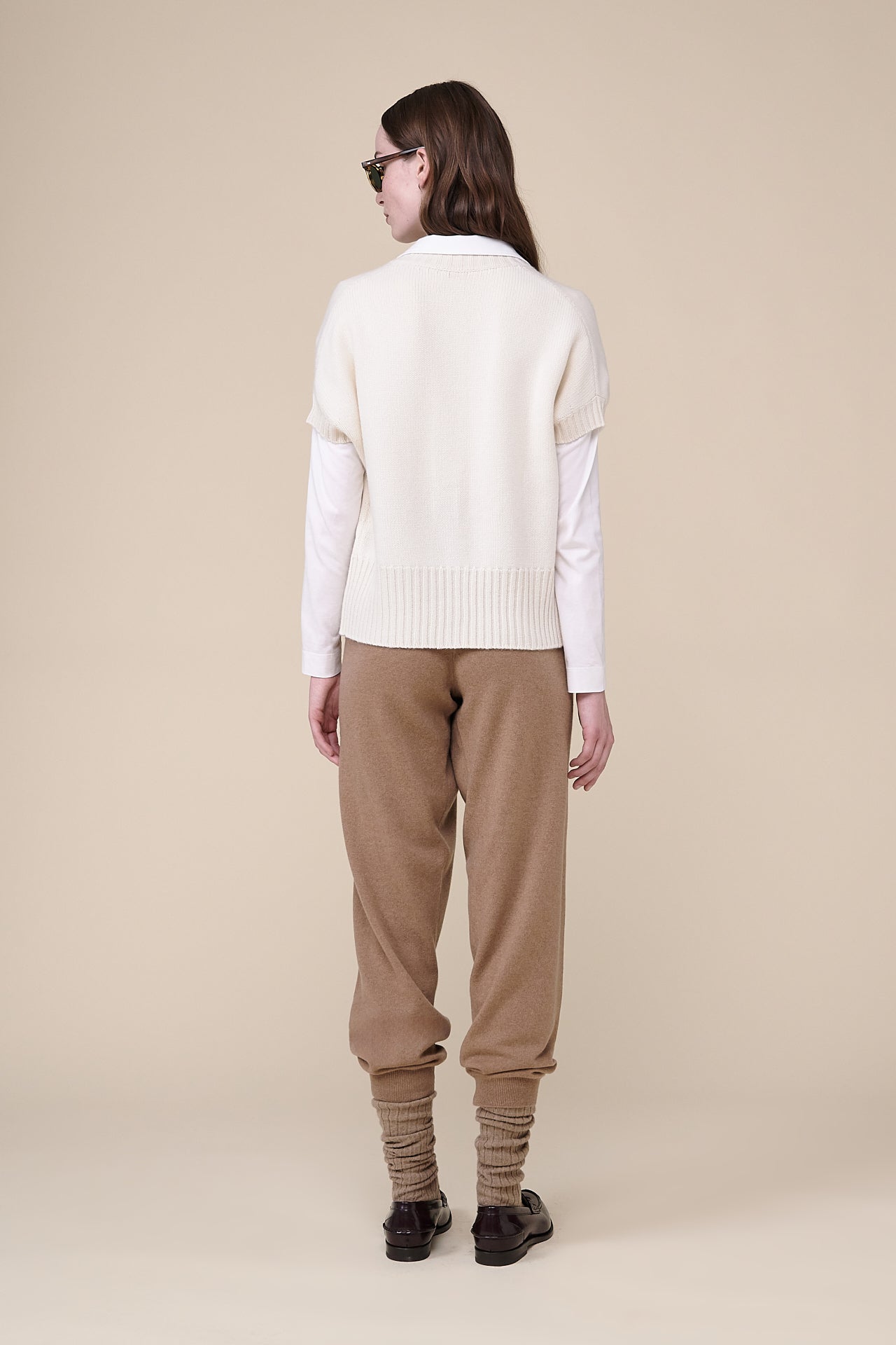 Seraphine Sleveless Cashmere Sweater