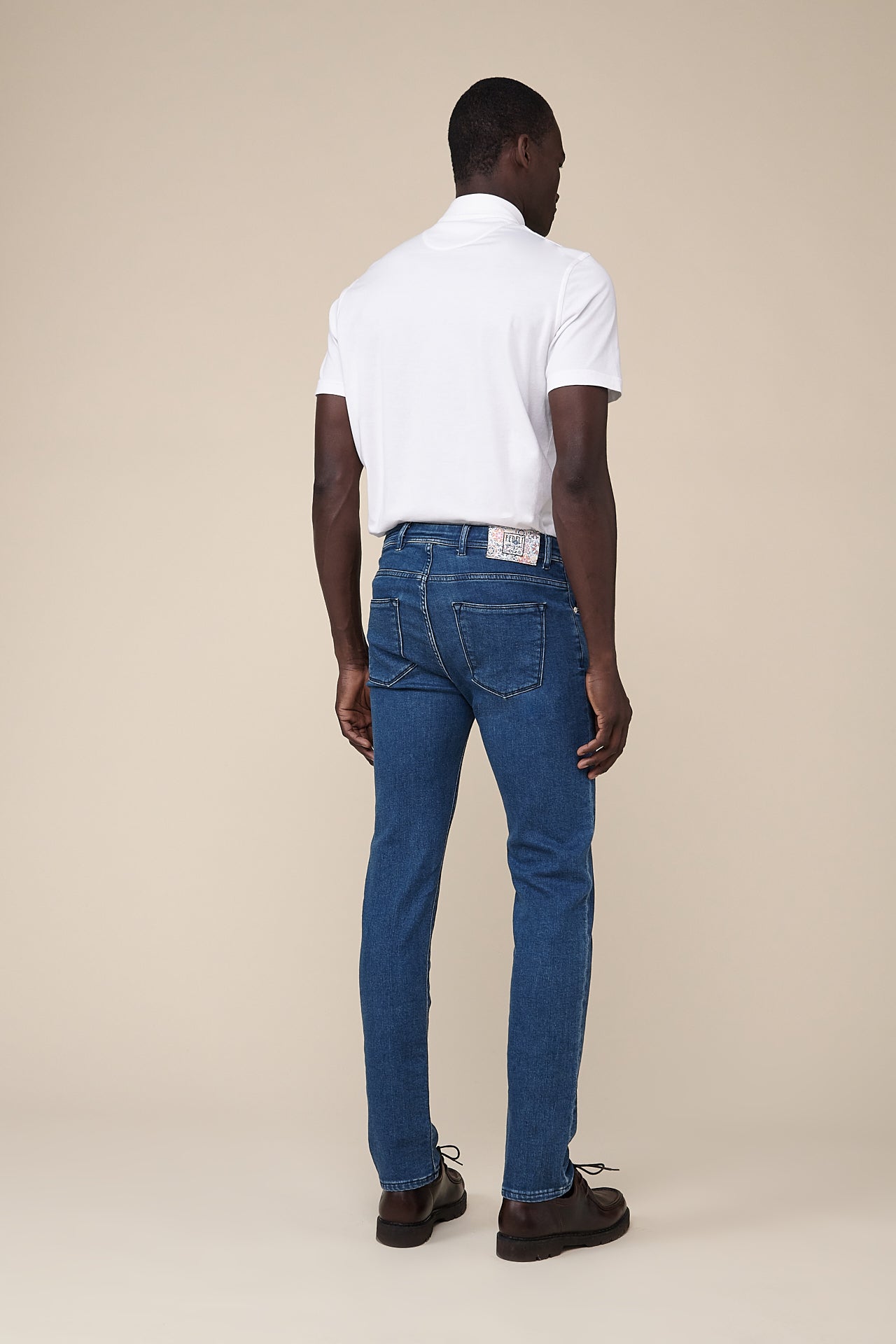 Massimo Slim Fit Cashmere Jeans