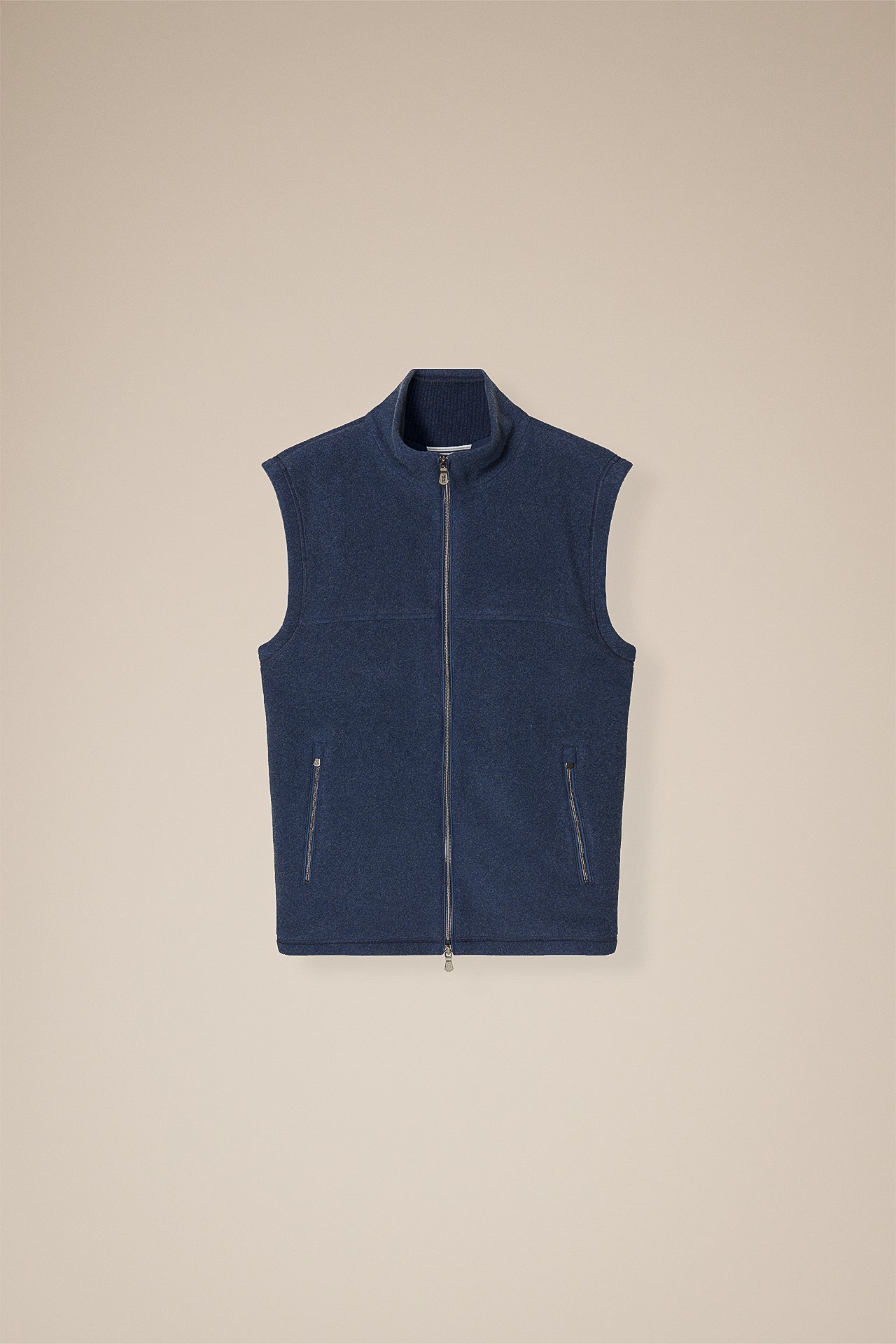 Par Sleveless Cashmere Velour and Airstop Vest