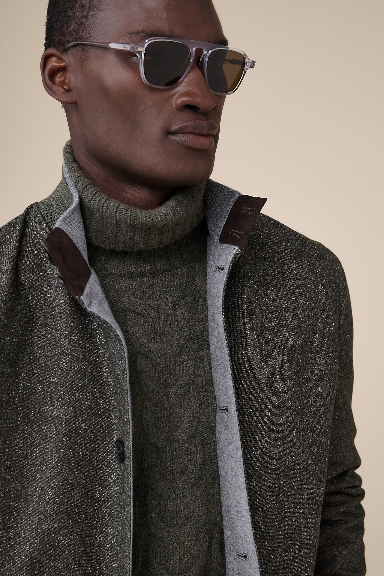 Ascona Wool Tweed Bomber