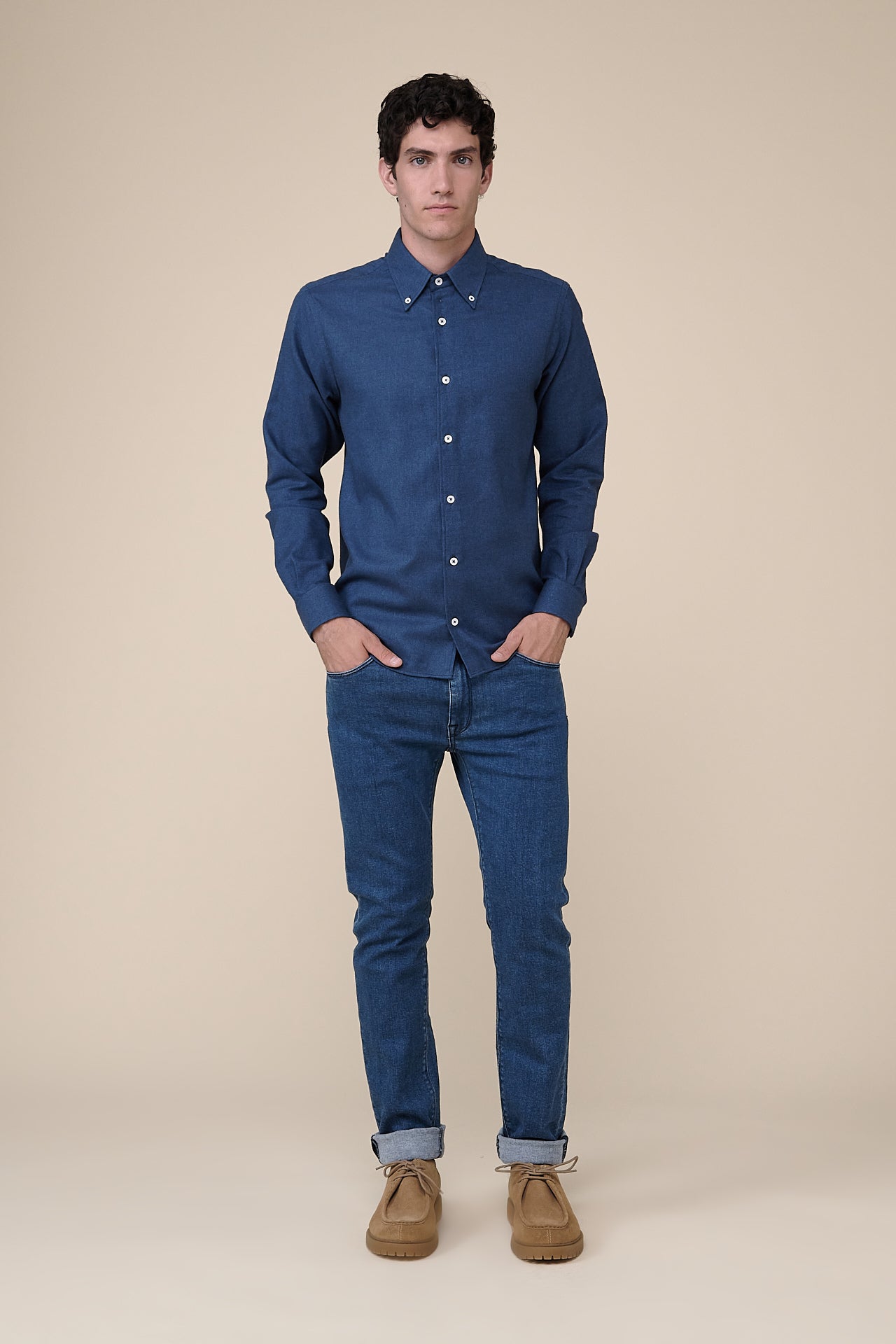 Alberto Soft Flanel Shirt