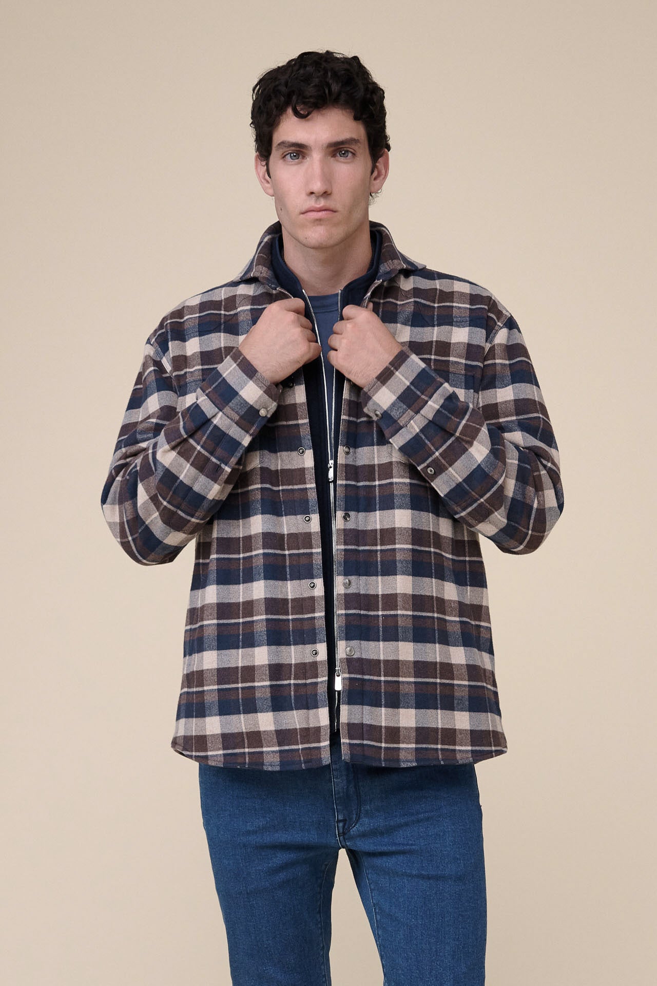 Dylan Cotton Padded Overshirt