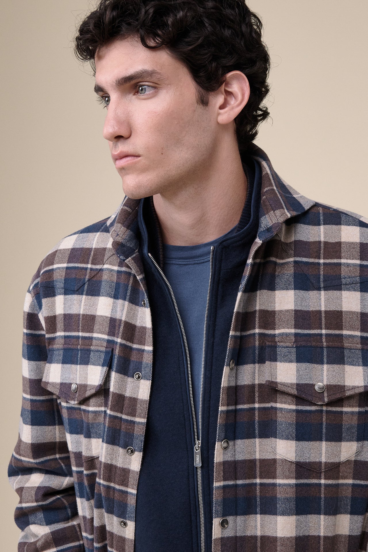 Dylan Cotton Padded Overshirt