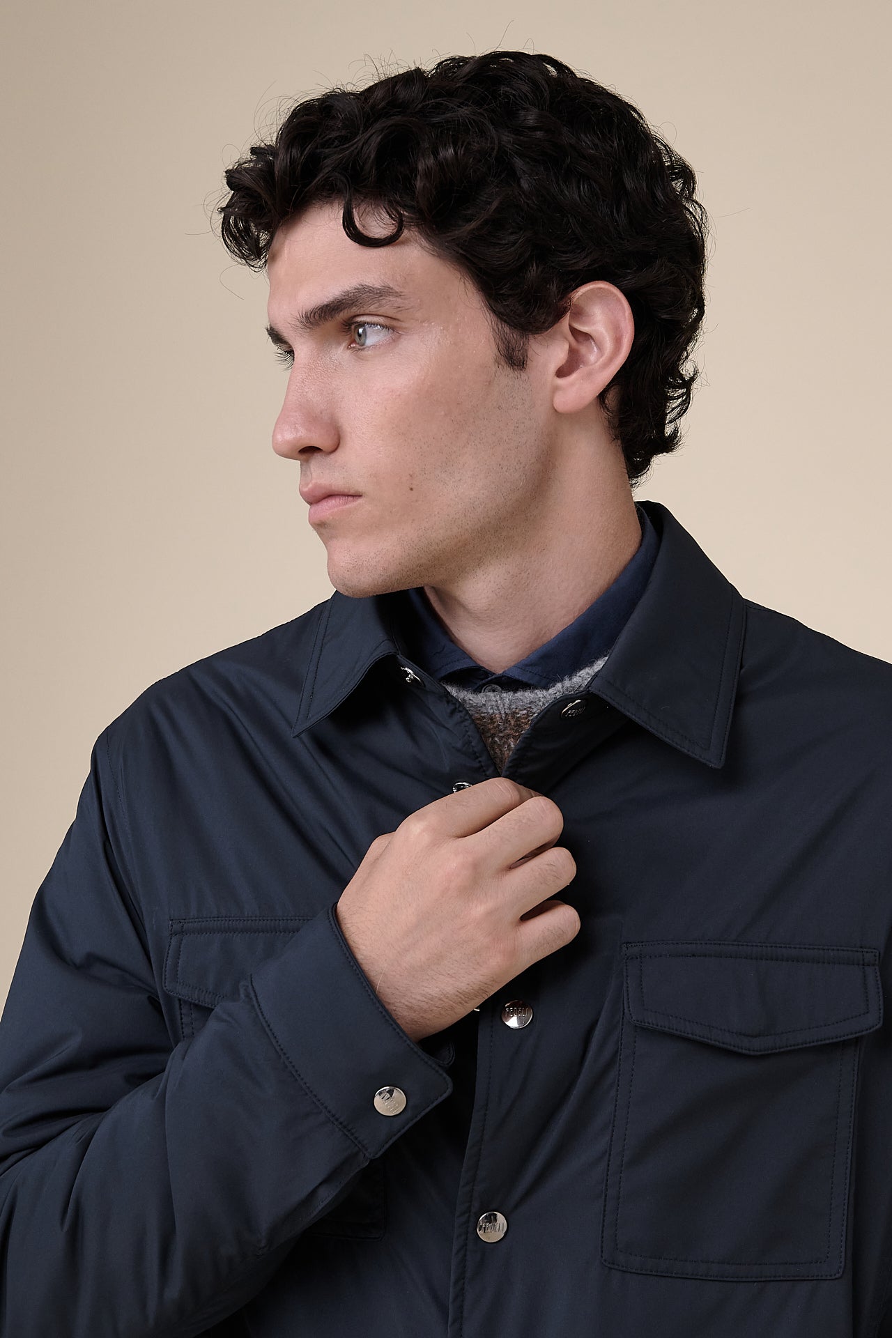 Varese Fully Buttoned Airstop Overshirt