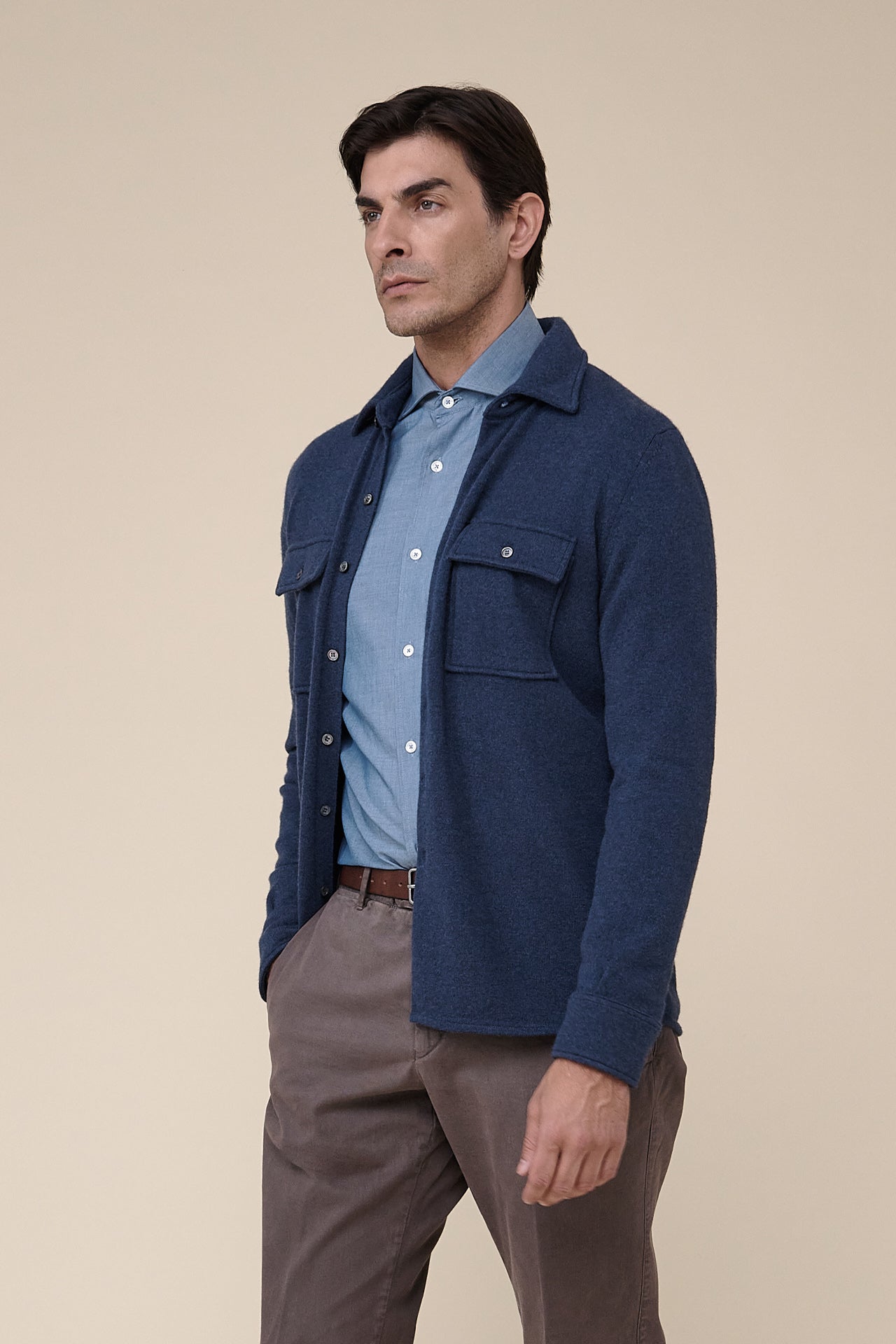 Corviglia Cashmere Overshirt