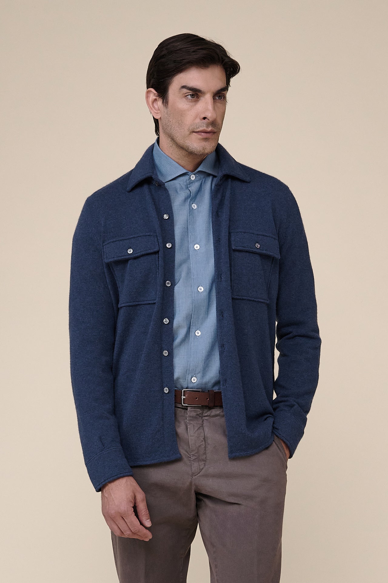 Corviglia Cashmere Overshirt