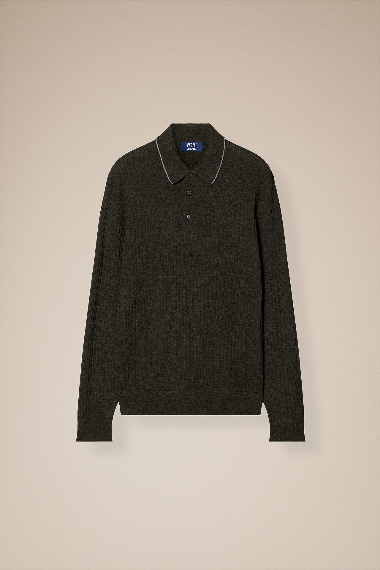 John Superfine Wool Polo Shirt