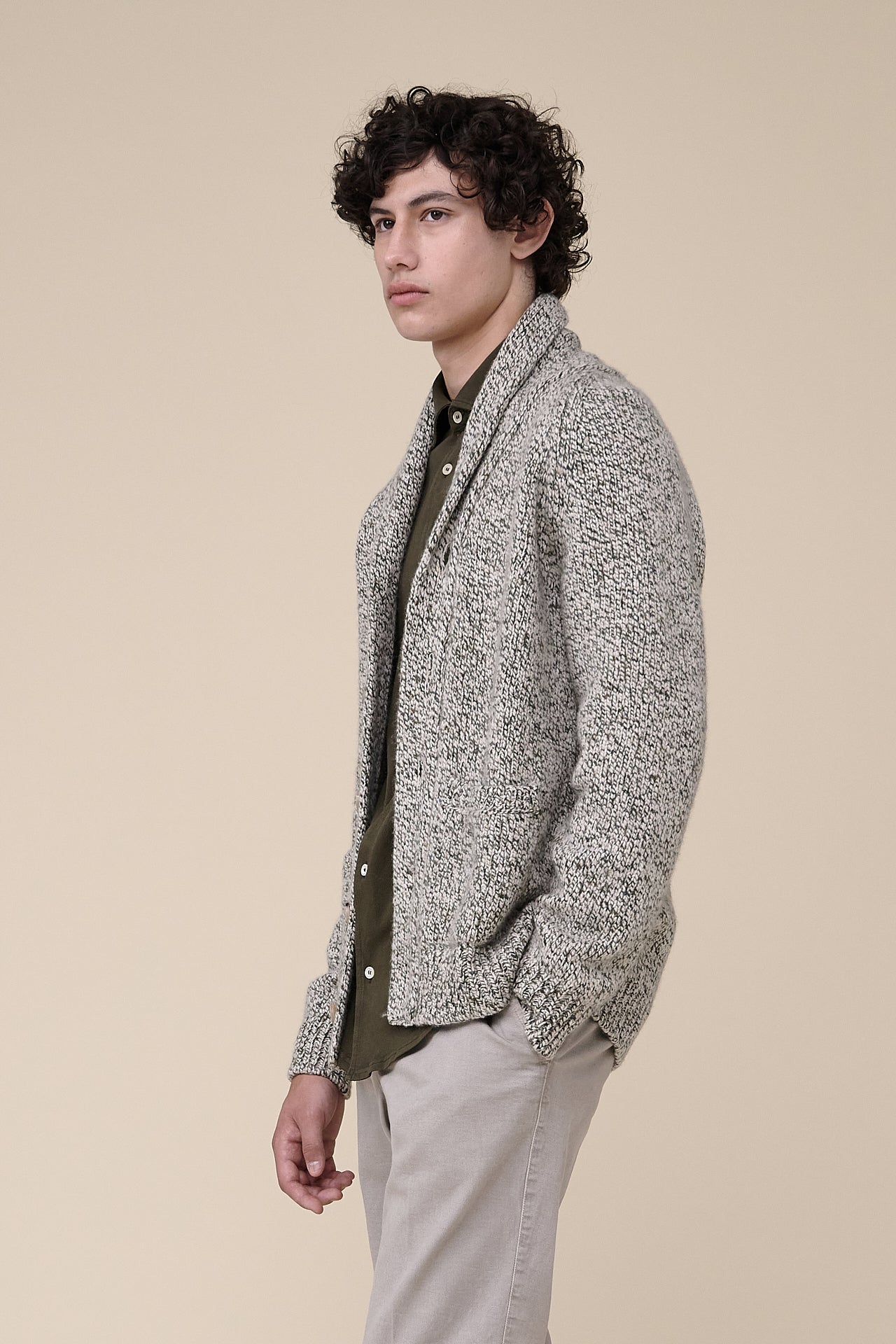 Stanley Fully Buttoned Cashmere Knit Cardigan