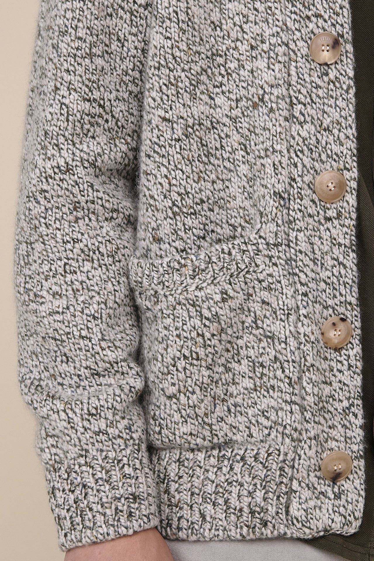 Stanley Fully Buttoned Cashmere Knit Cardigan