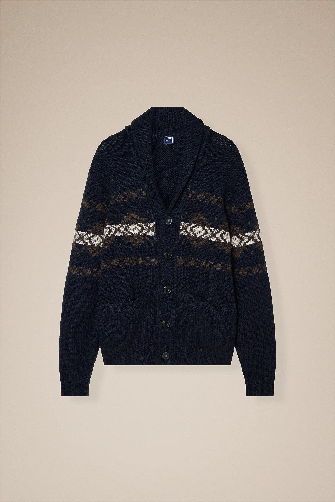 Palu Jacquard Cashmere Cardigan