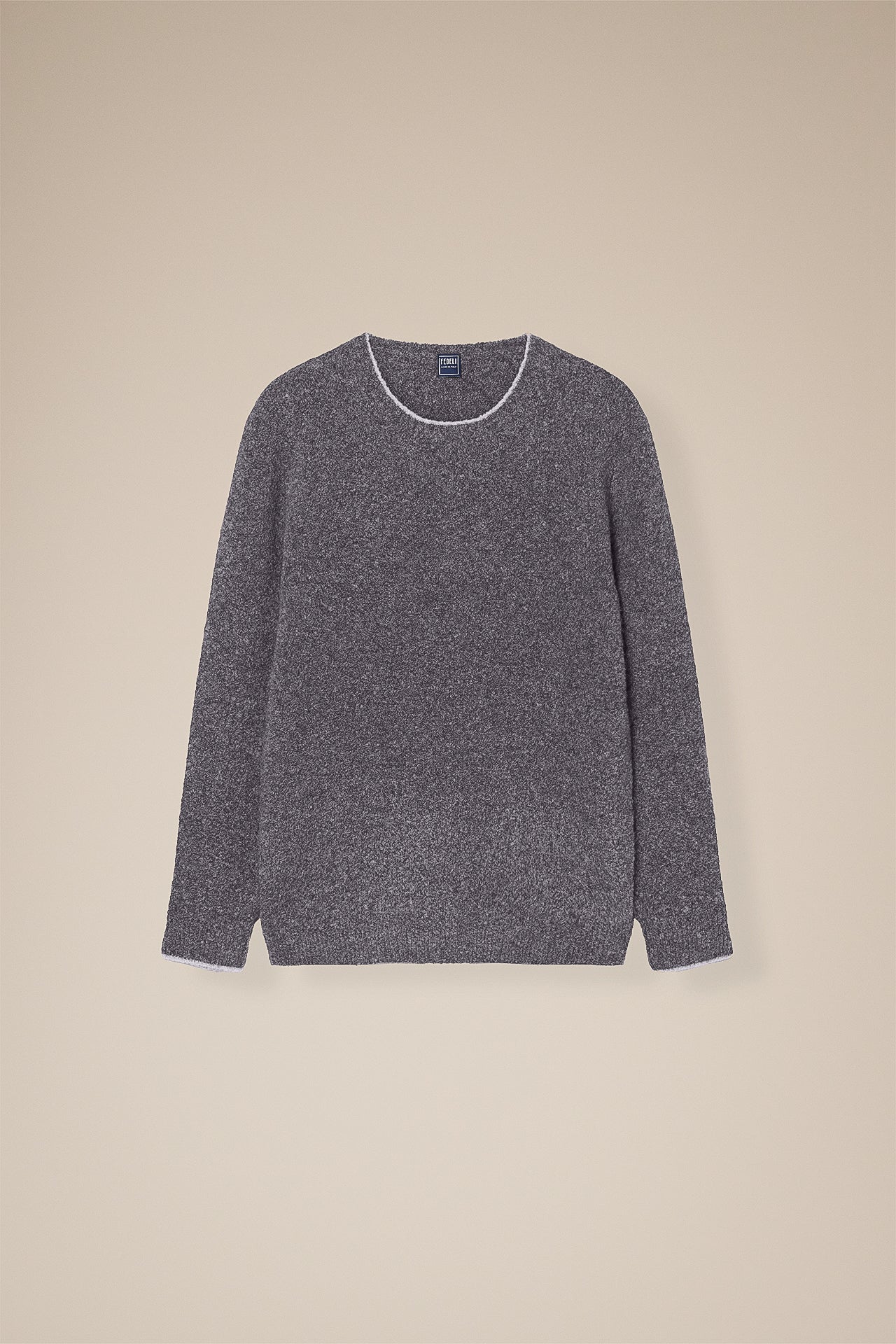 Argentina Ricciolino Wool and Cashmere Blend Crewneck