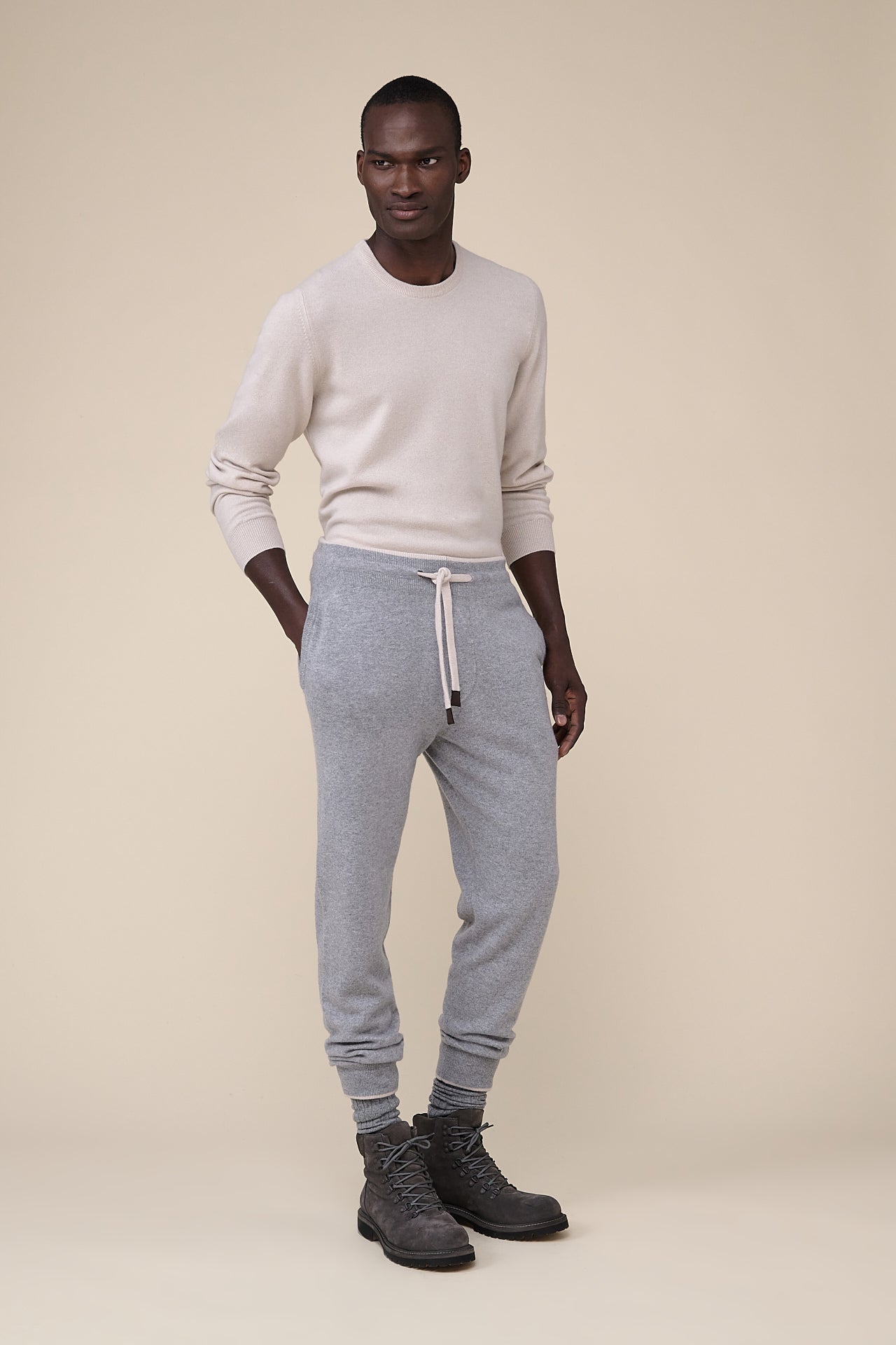 Run Cashmere Knit Joggers