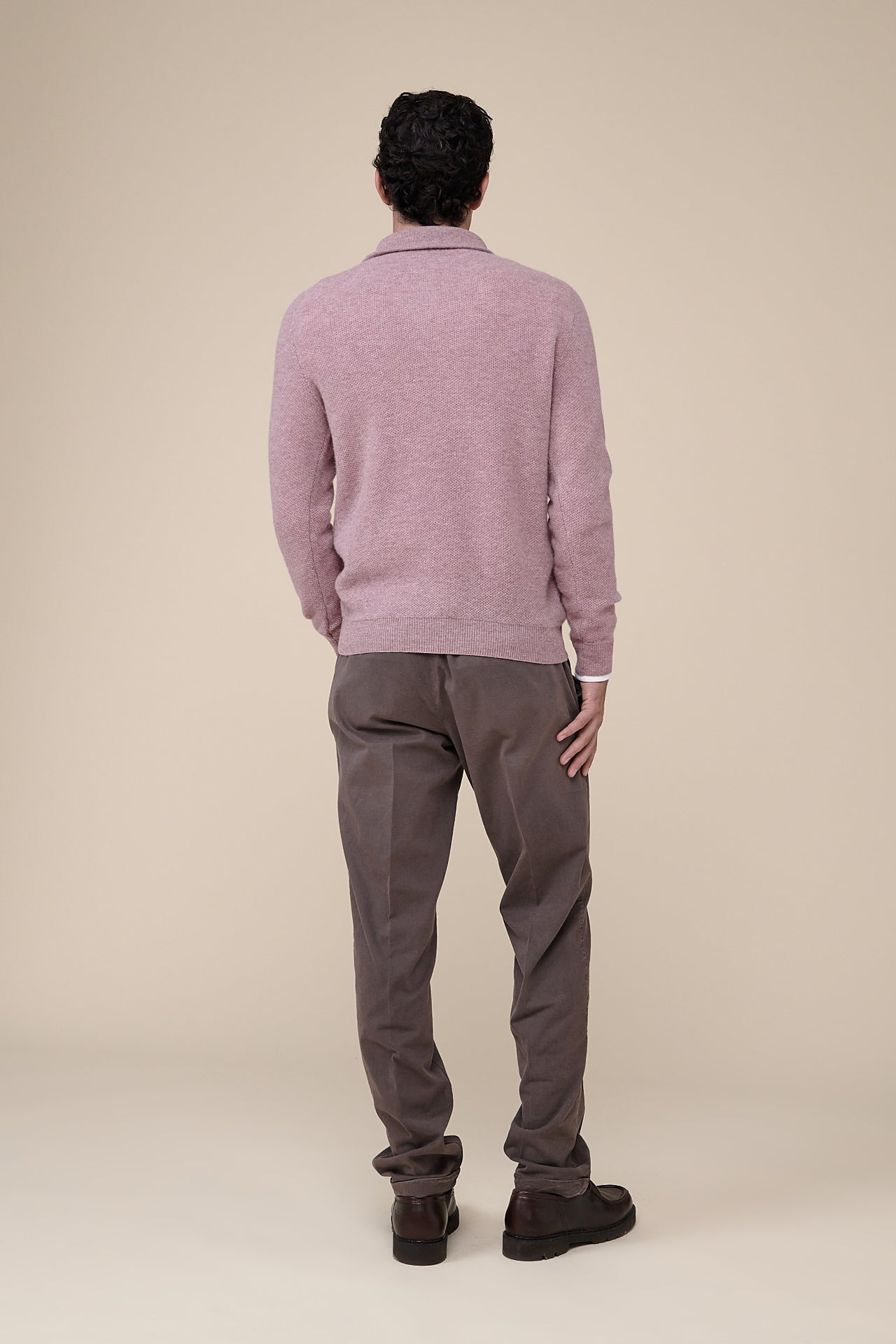 Ape Half Zipped Cashmere Sweater