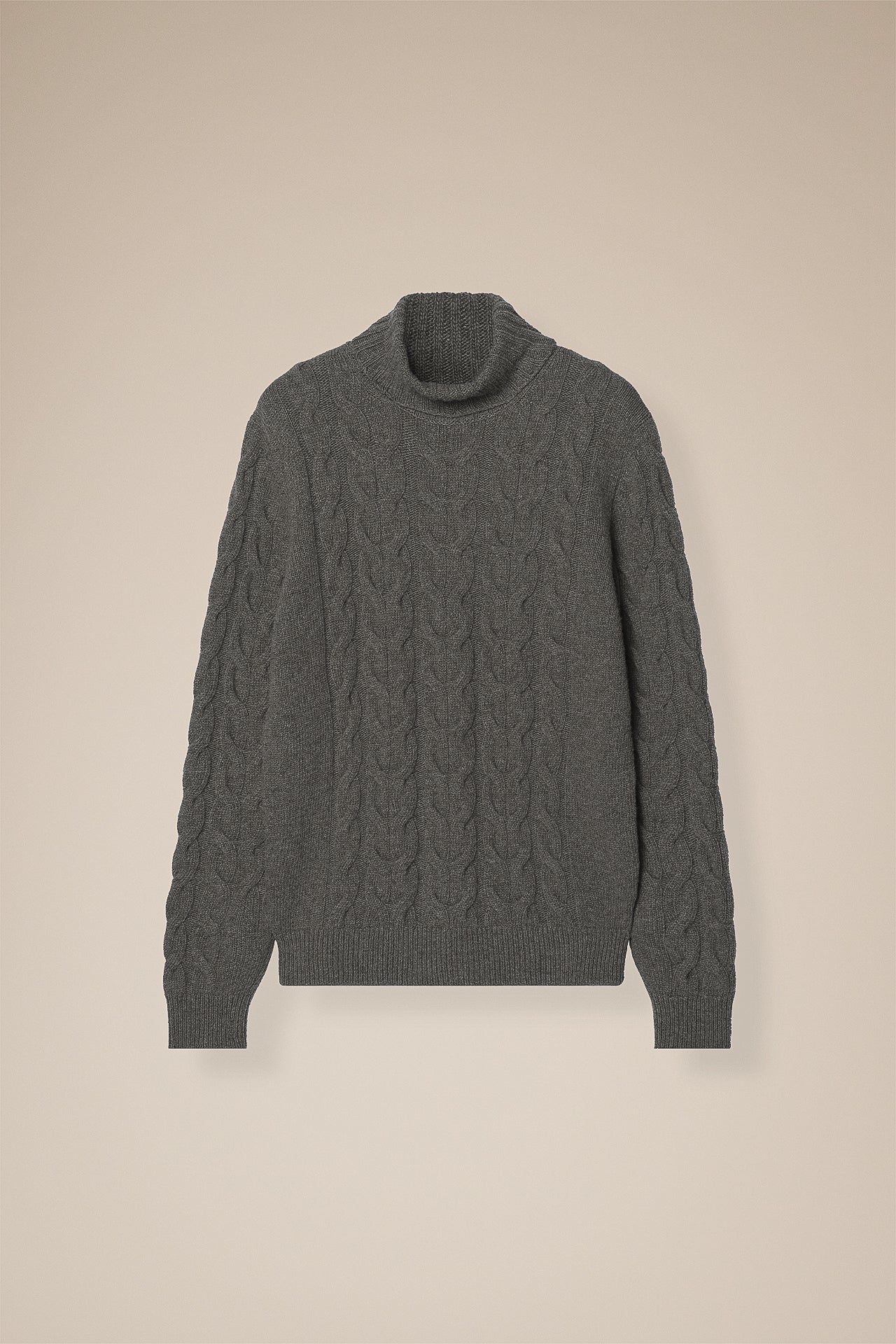 Olimpo Wool and Cashmere Blend Turtleneck