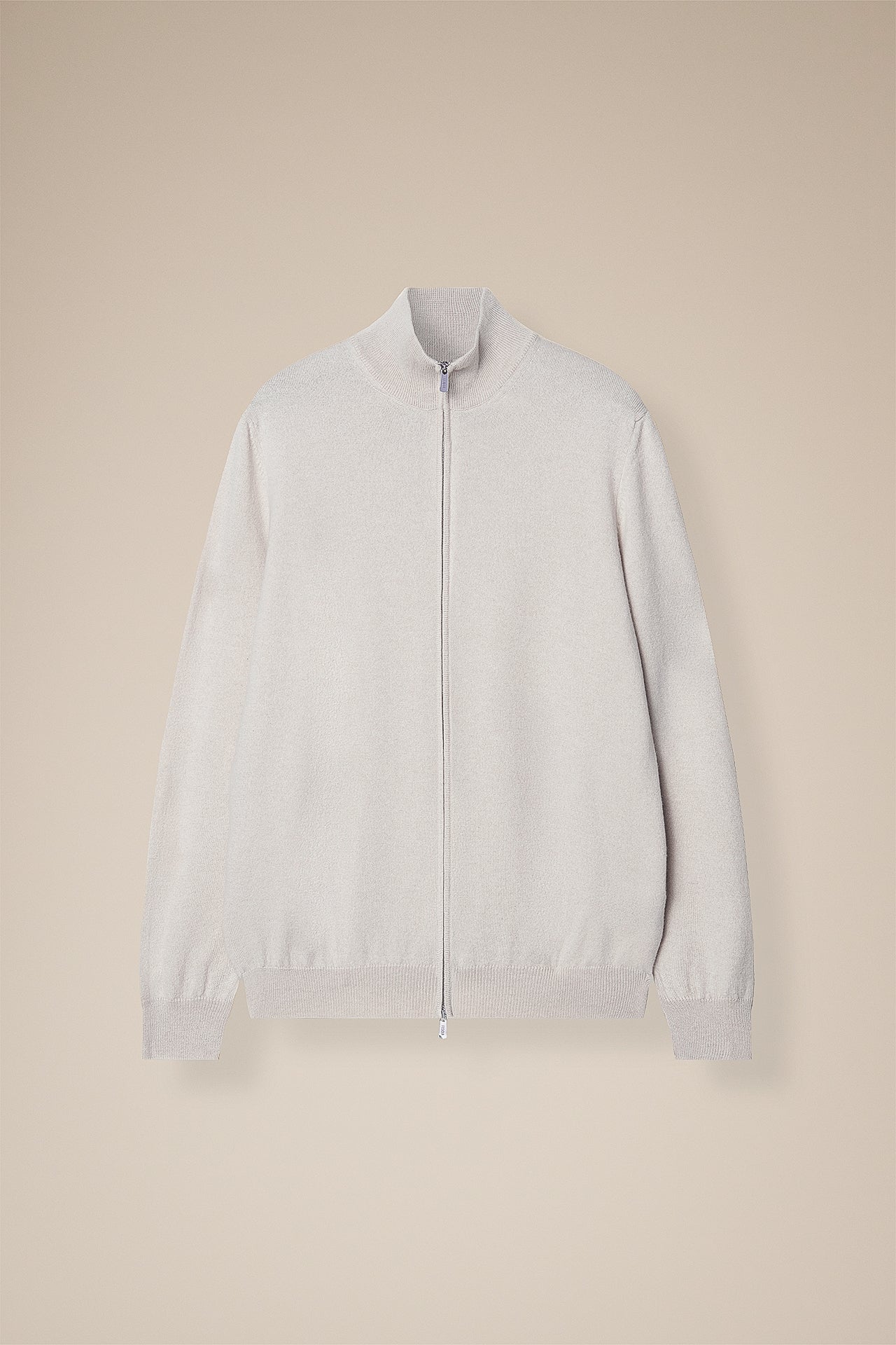 Favonio Open Full Zipped Cashmere Sweater