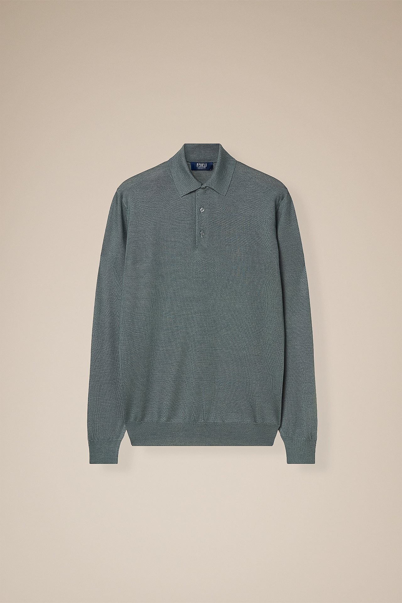 Sportman Long Sleeve Cashmere Silk Polo