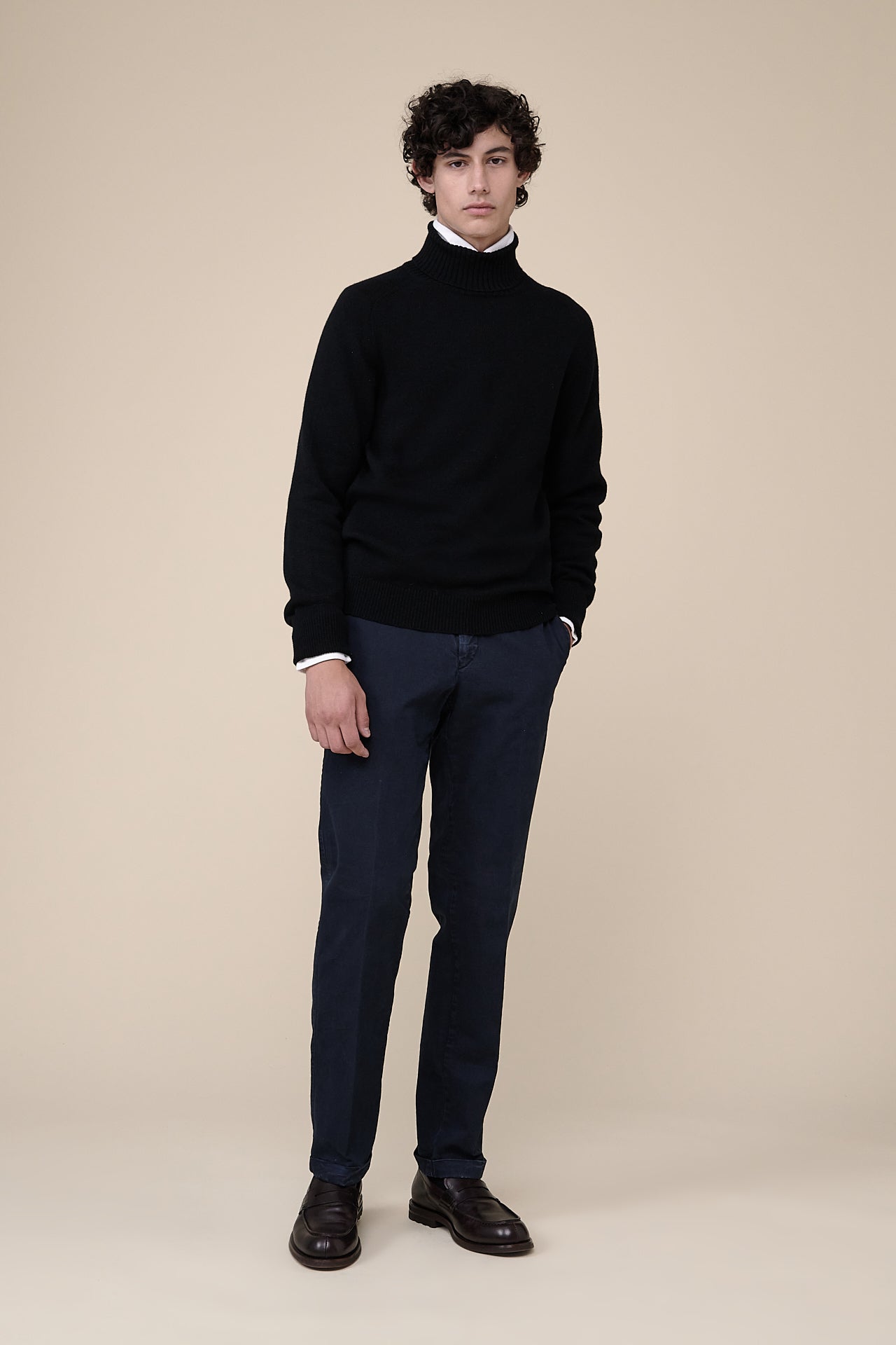 Derby Saddler Cashmere Turtleneck in iconic colors