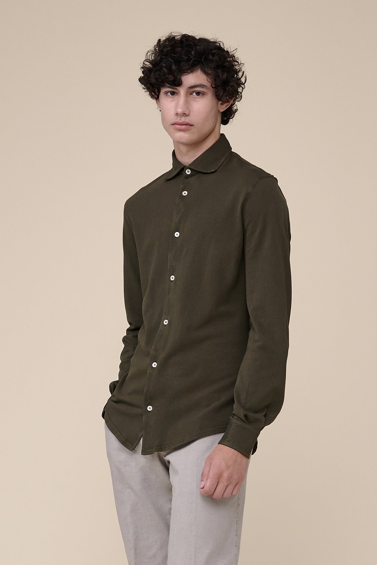 Steve Giza Piquet Organic Cotton Shirt