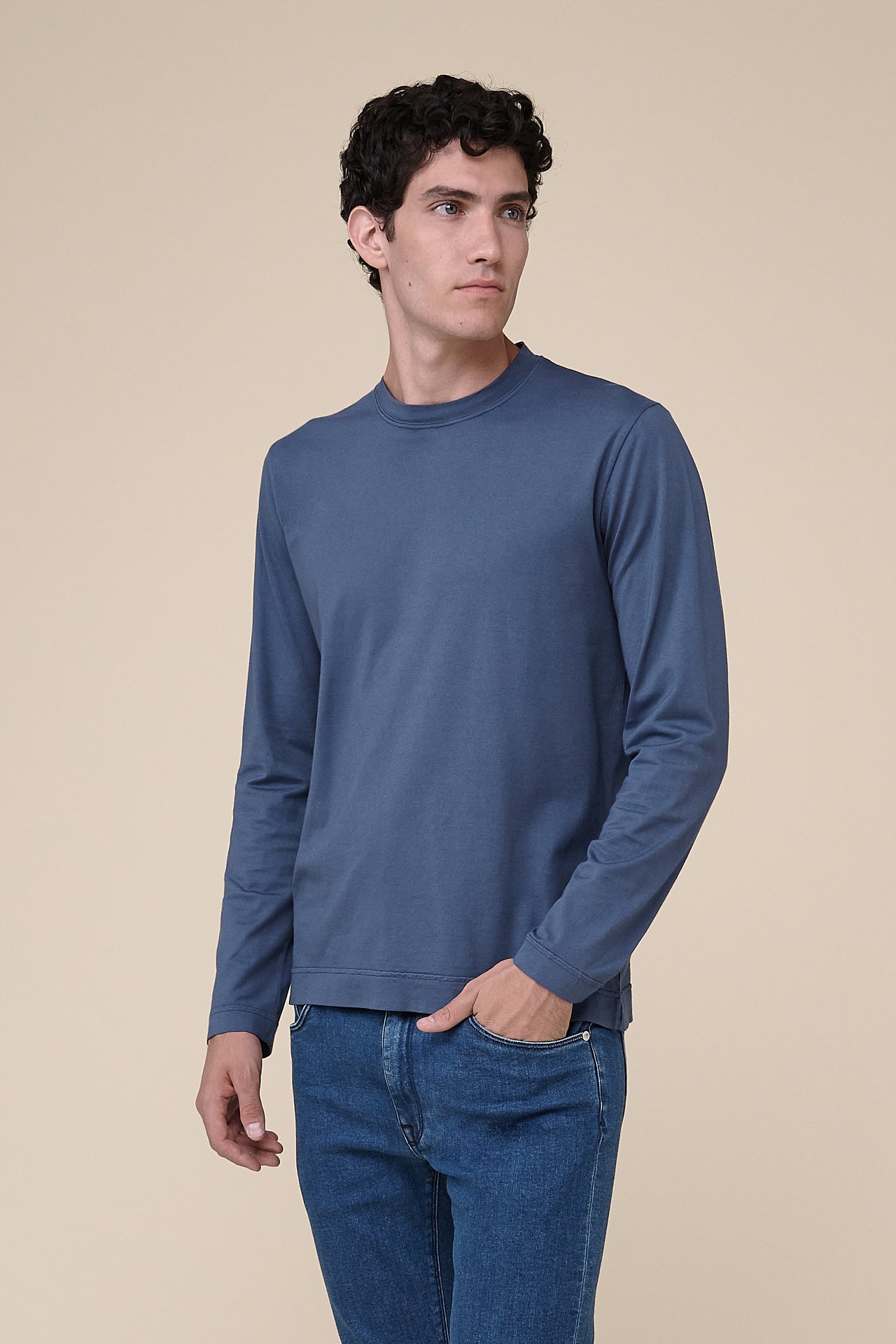 Extreme Long Sleeve Giza Cotton T-shirt