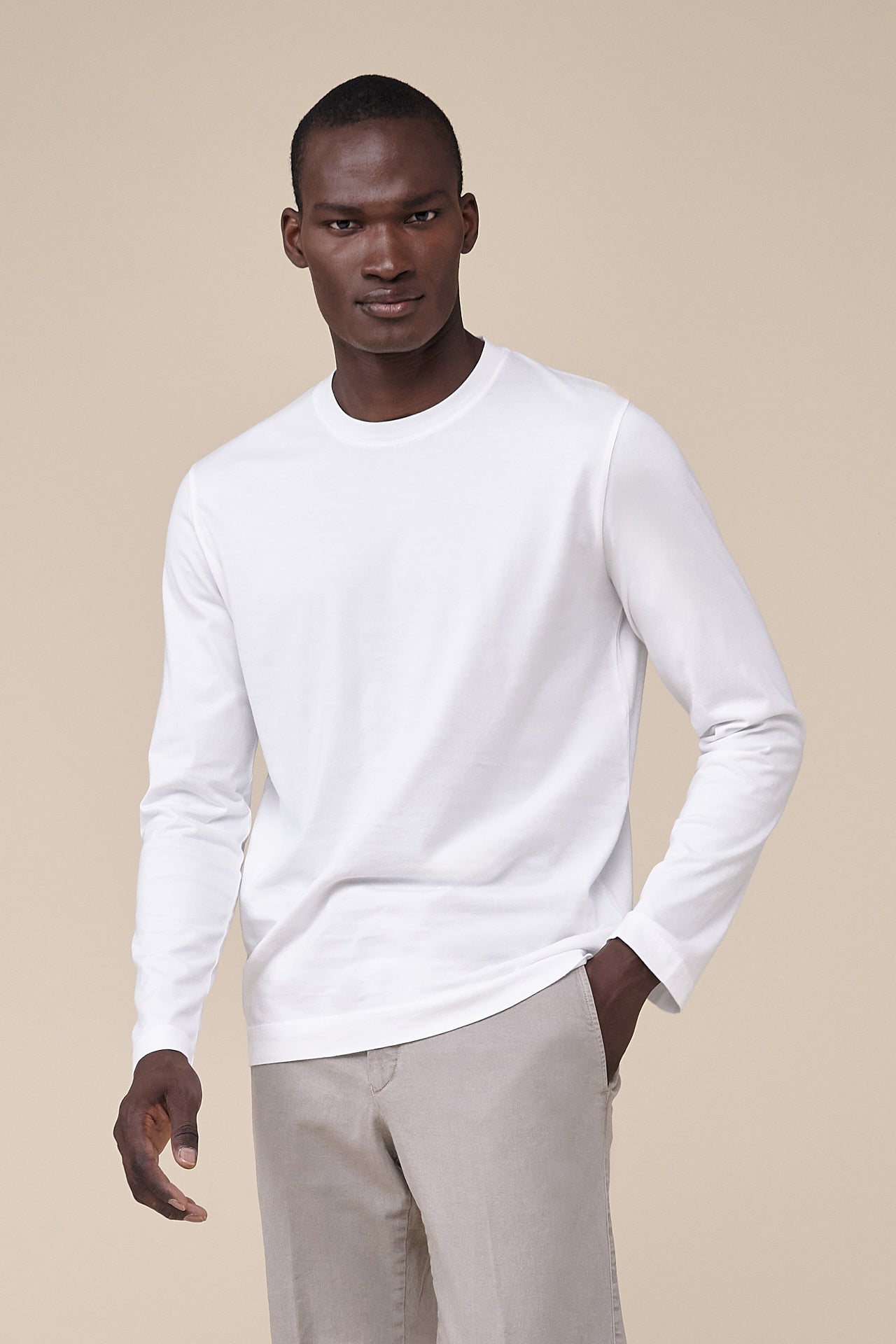 Best white long sleeve t shirt best sale