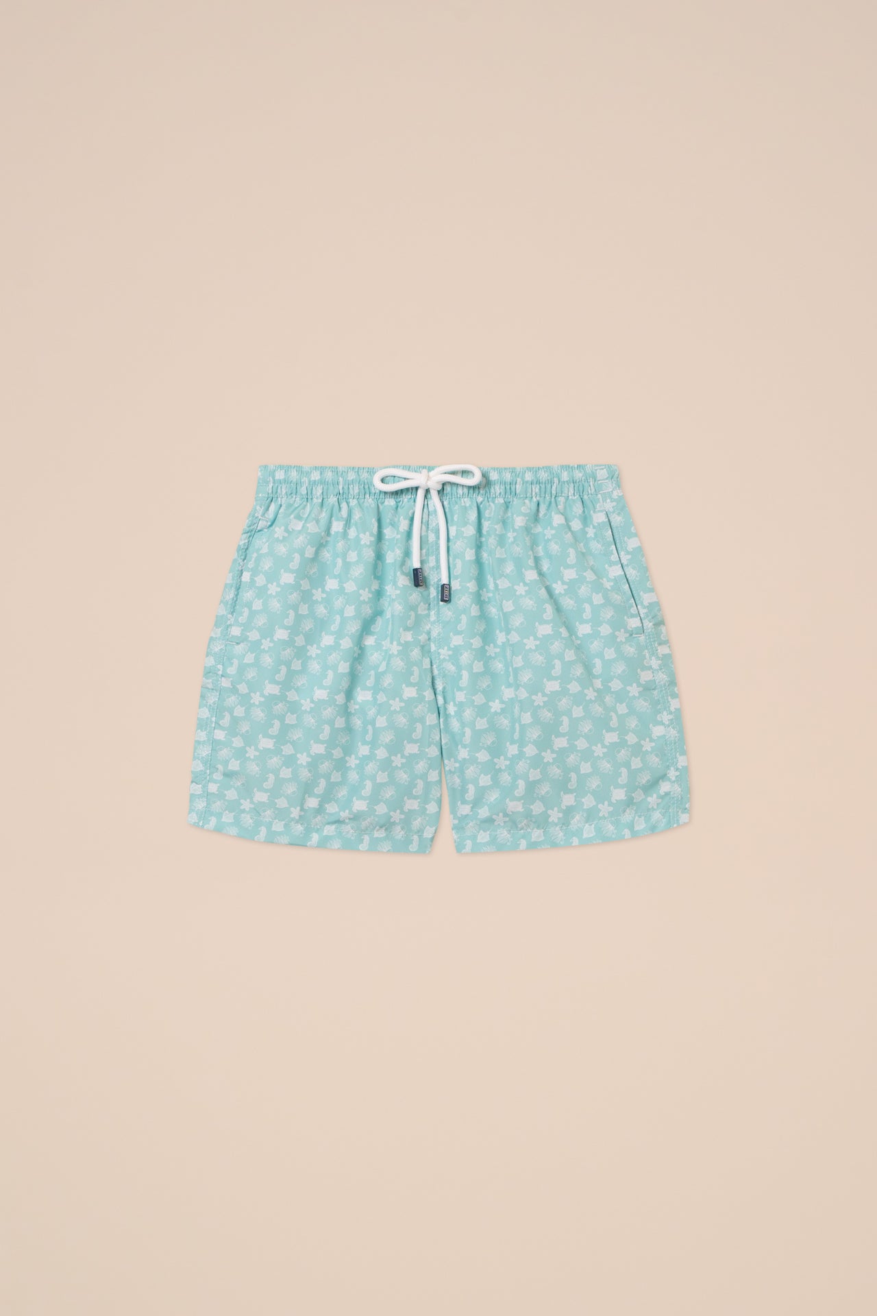 Madeira Kid Swim Trunk 6-8 yrs - Marine Animals Pattern