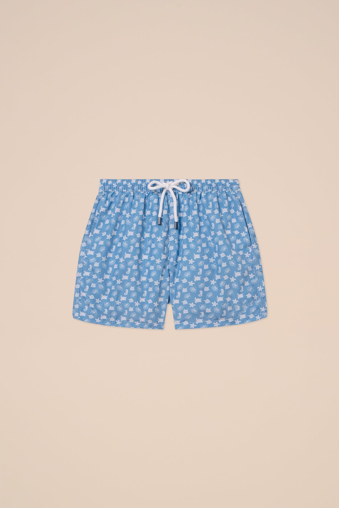 Madeira Kid Swim Trunk 6-8 yrs - Marine Animals Pattern