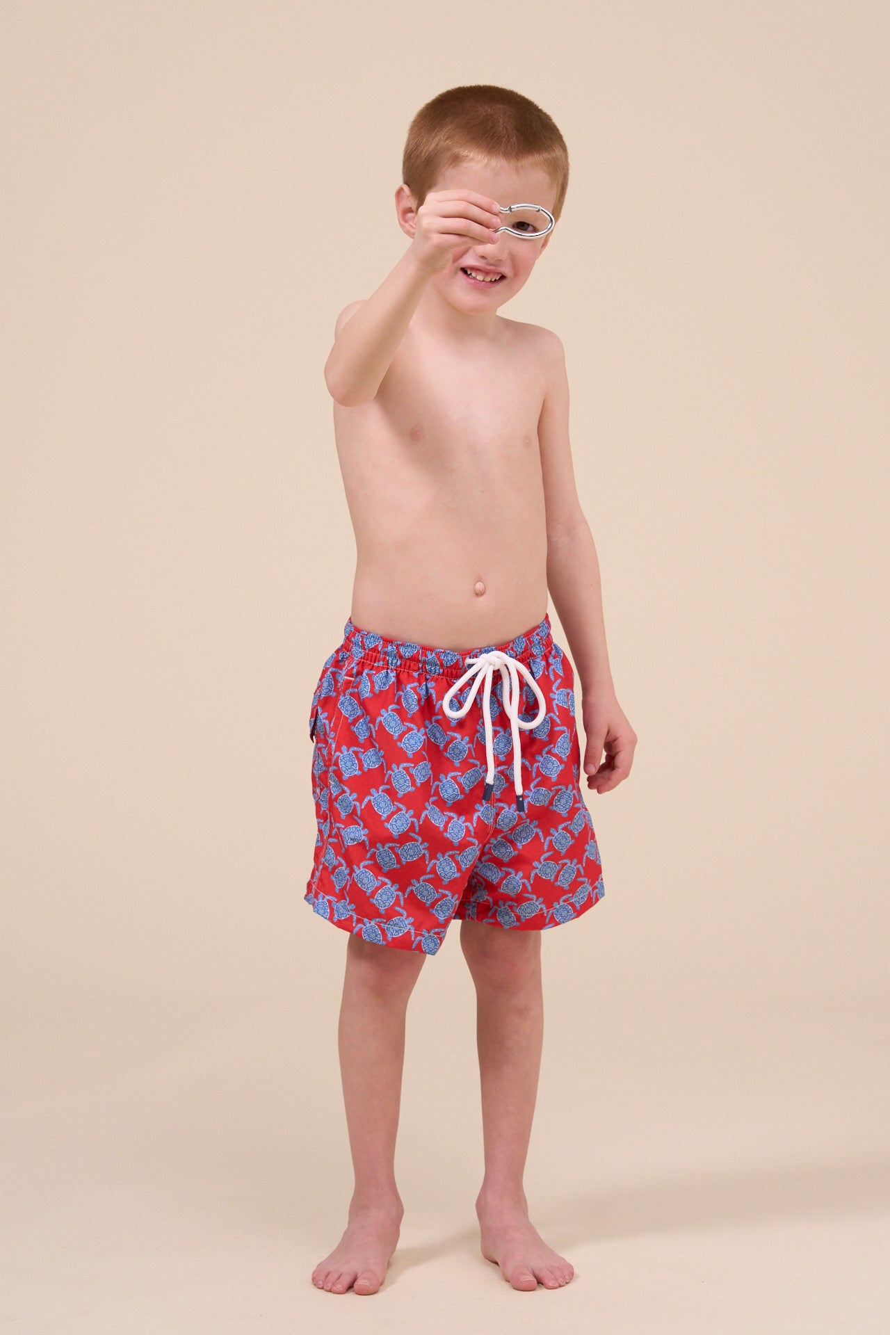 Madeira Kid Swim Trunk 6-8 yrs - Turtles Pattern