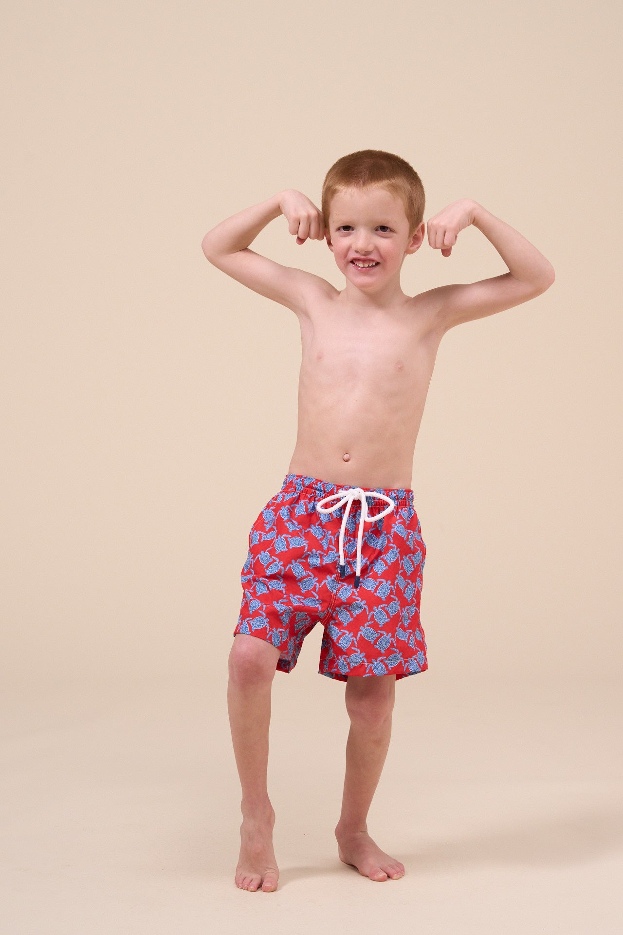 Madeira Kid Swim Trunk 10 yrs - Turtles Pattern