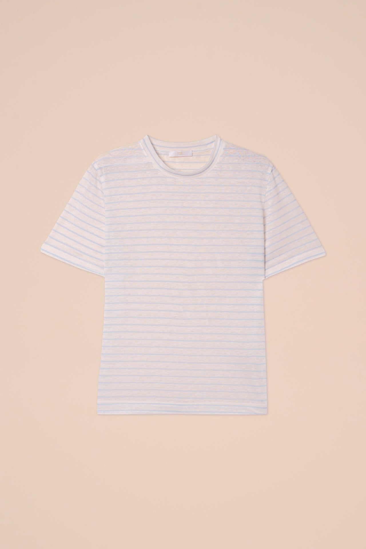 Extreme Linen Cotton Short Sleeve Striped T-shirt