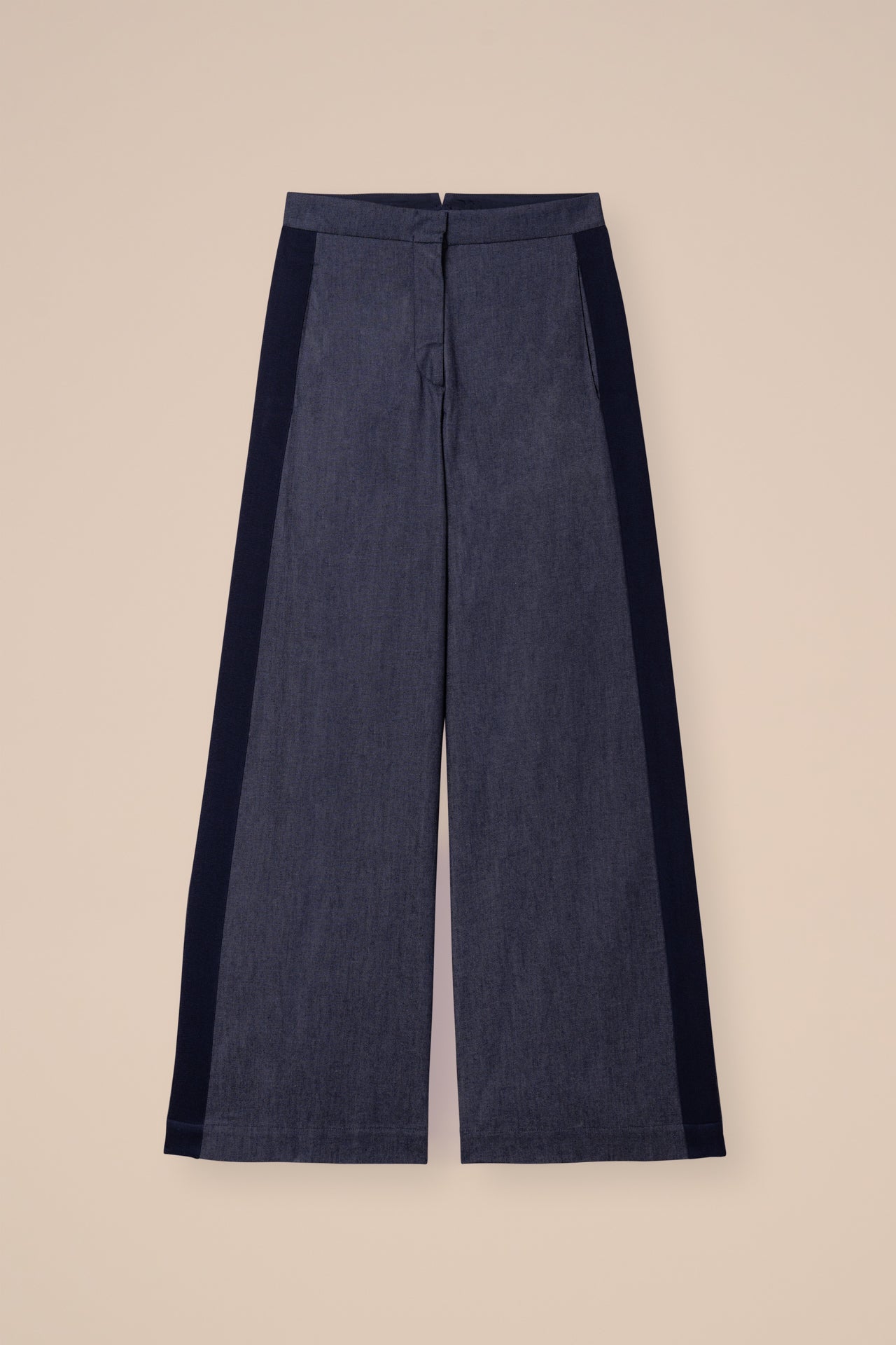 Gaia Denim Flared Pants