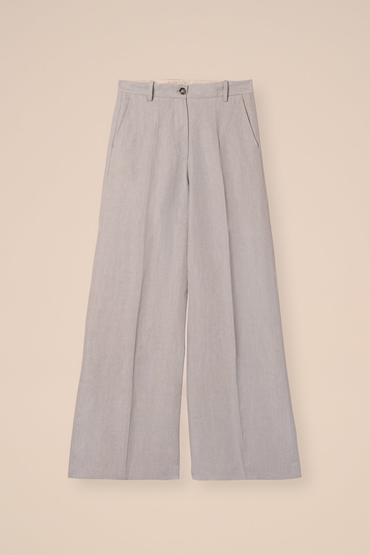 Gloria Delavè Linen Wide Leg Pants