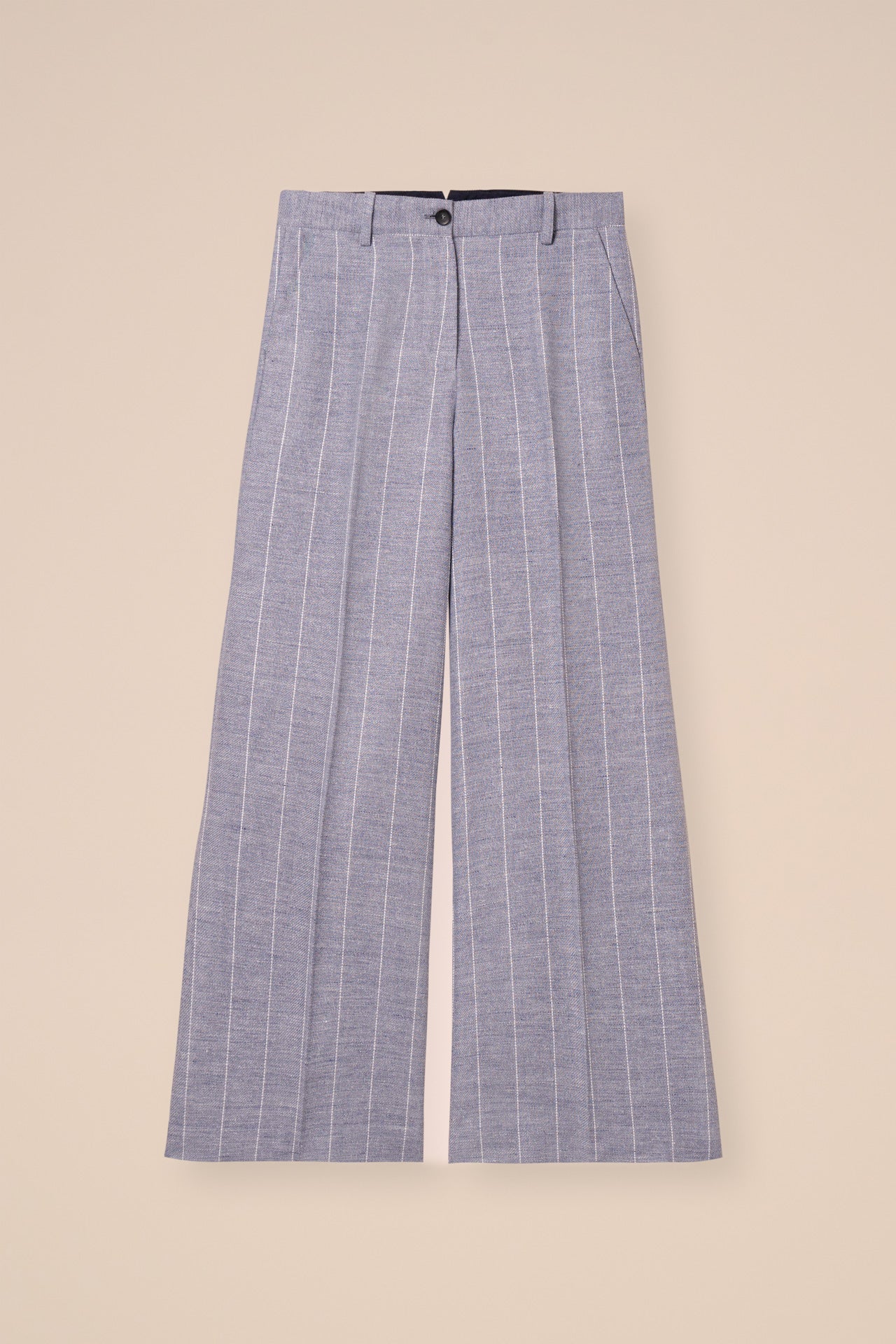 Gloria Linen Striped Wide Leg Pants