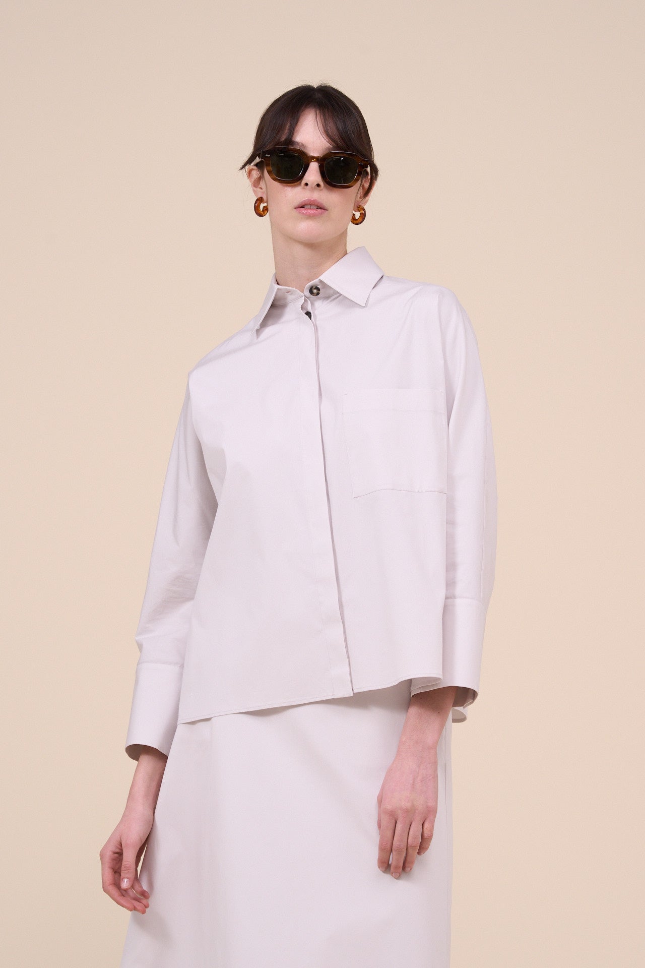 Letizia Stretch Cotton Shirt