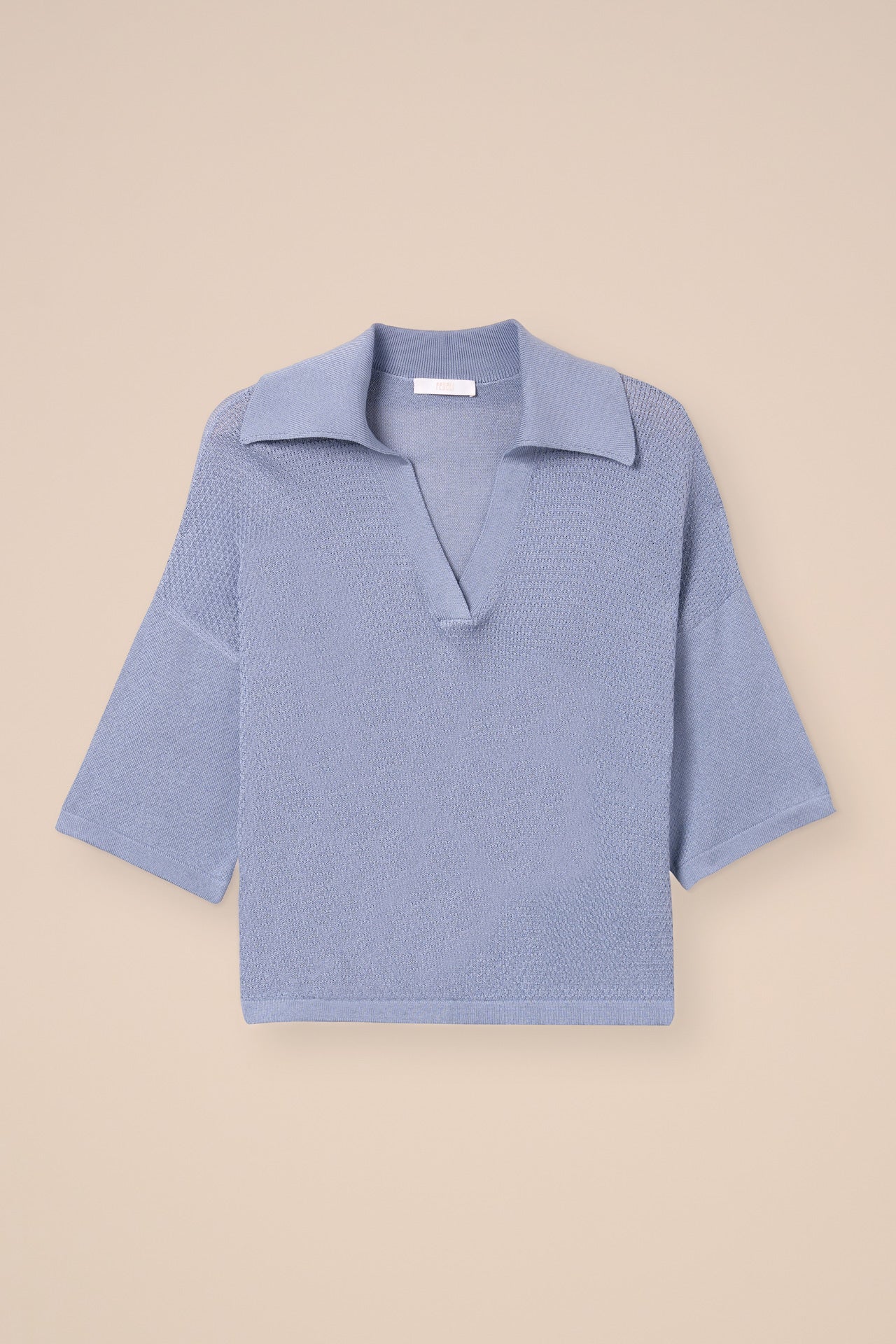 Asteria Lunar Cotton Blend Polo