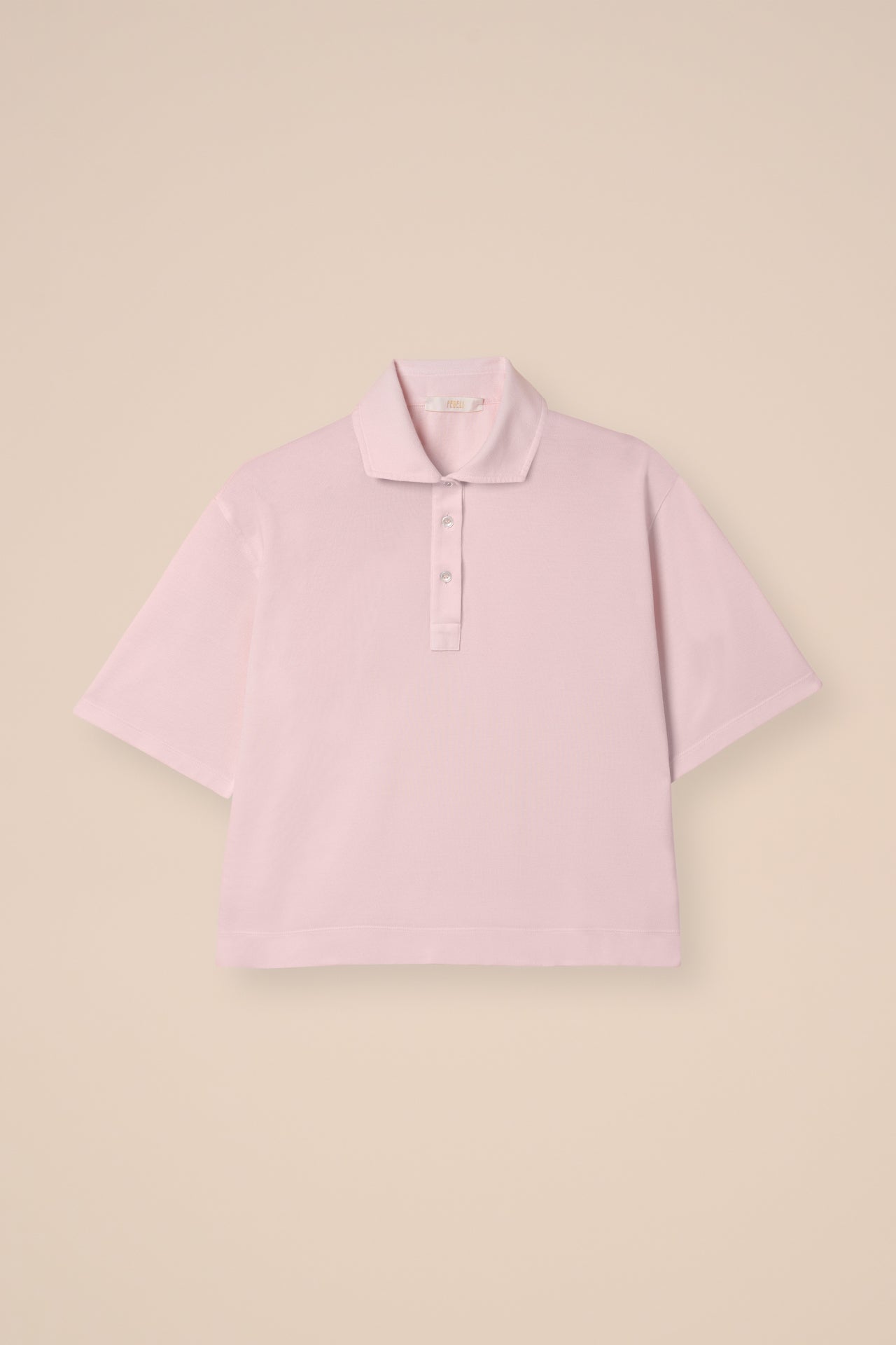 Circe Organic Piquet Short Sleeve Boxy Polo