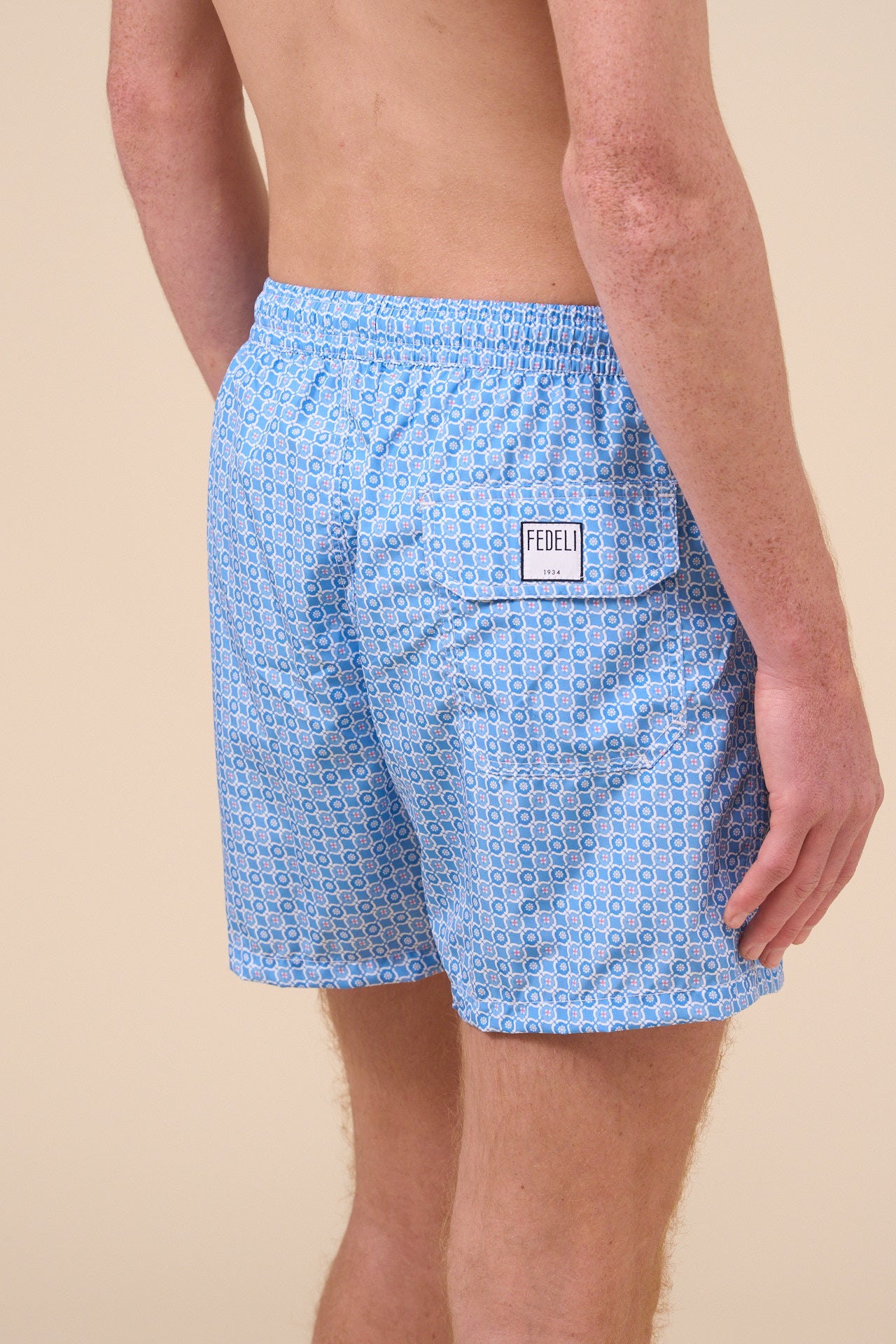 Madeira - The Sustainable Swim Trunk - Vintage Pattern