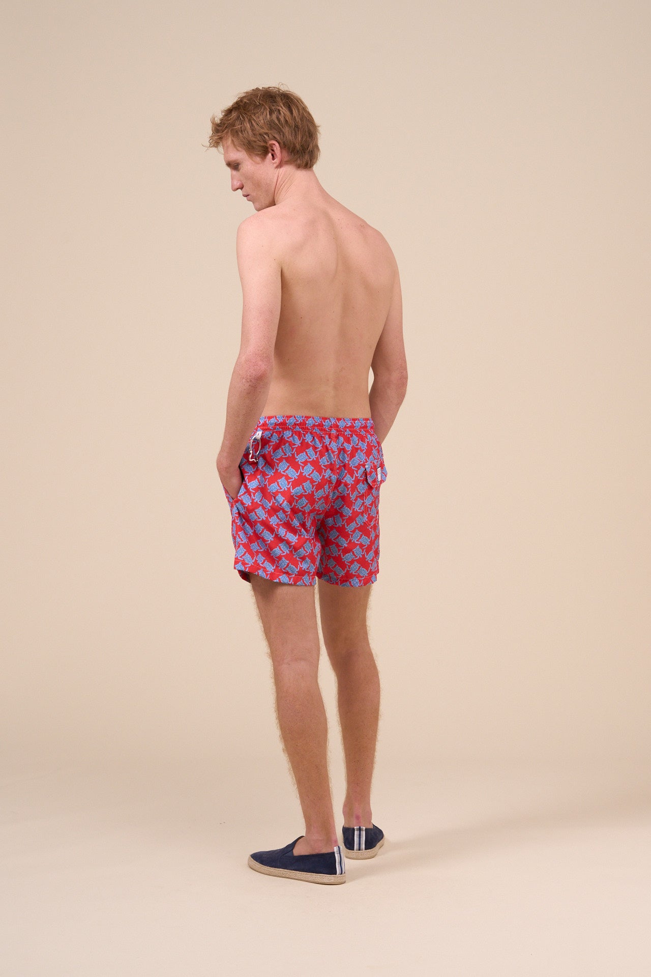 Madeira - The Sustainable Swim Trunk - Turtles Pattern