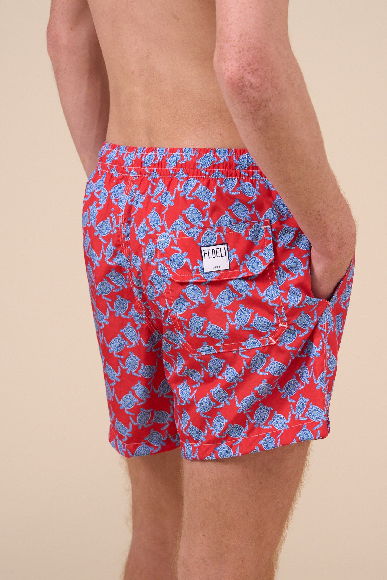 Madeira - The Sustainable Swim Trunk - Turtles Pattern