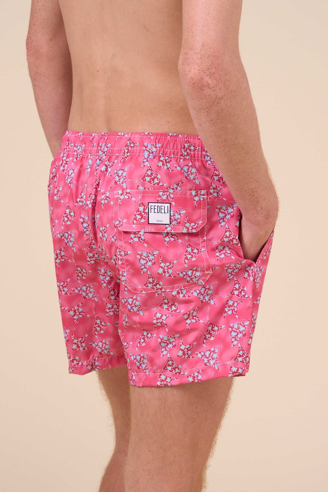 Madeira - The Sustainable Swim Trunk - Ray Pattern