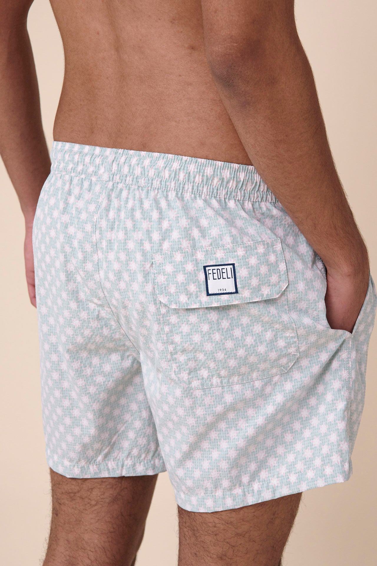 Madeira - The Sakar Swim Trunk - Stars Pattern