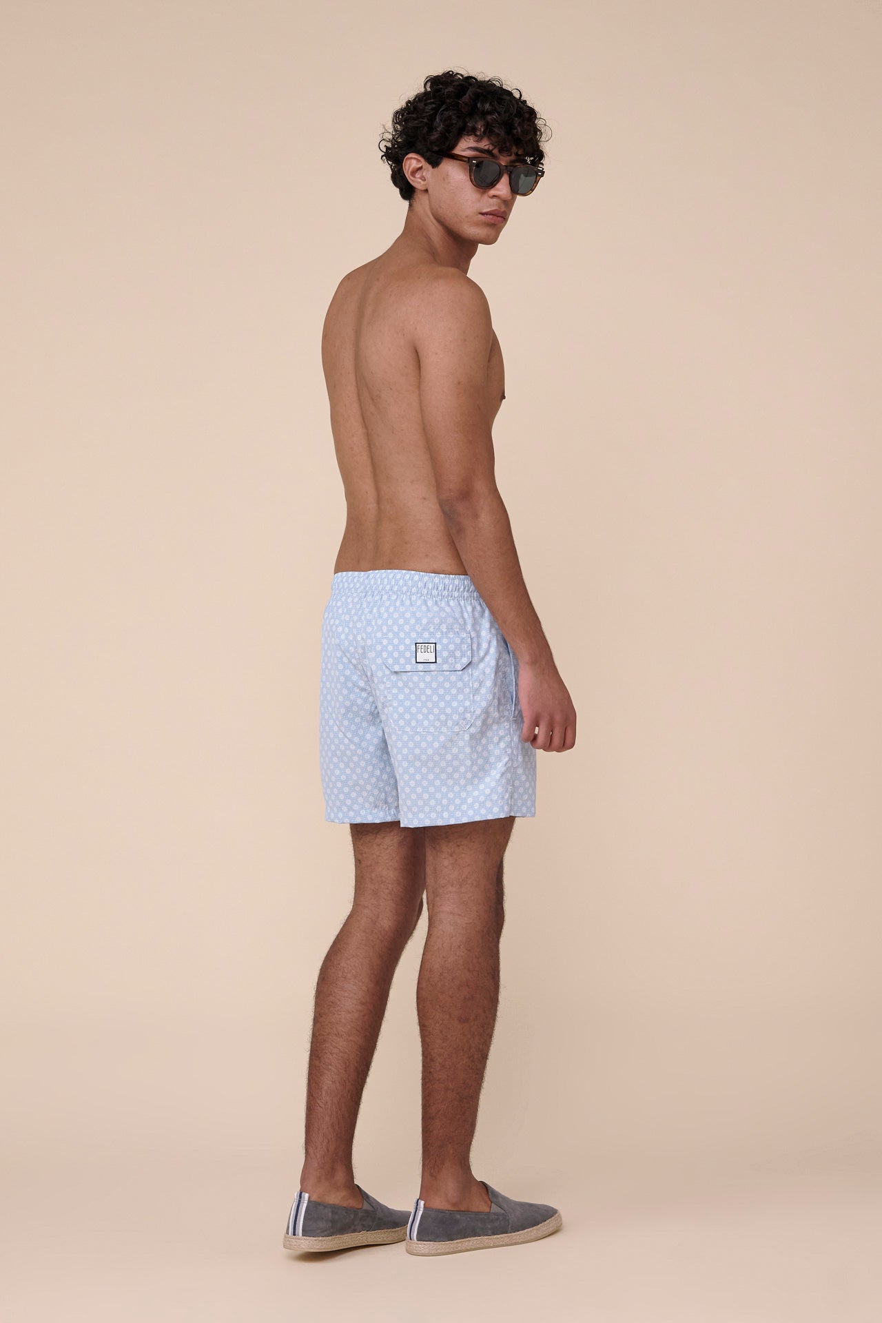 Madeira - The Sakar Swim Trunk - Daisy Pattern