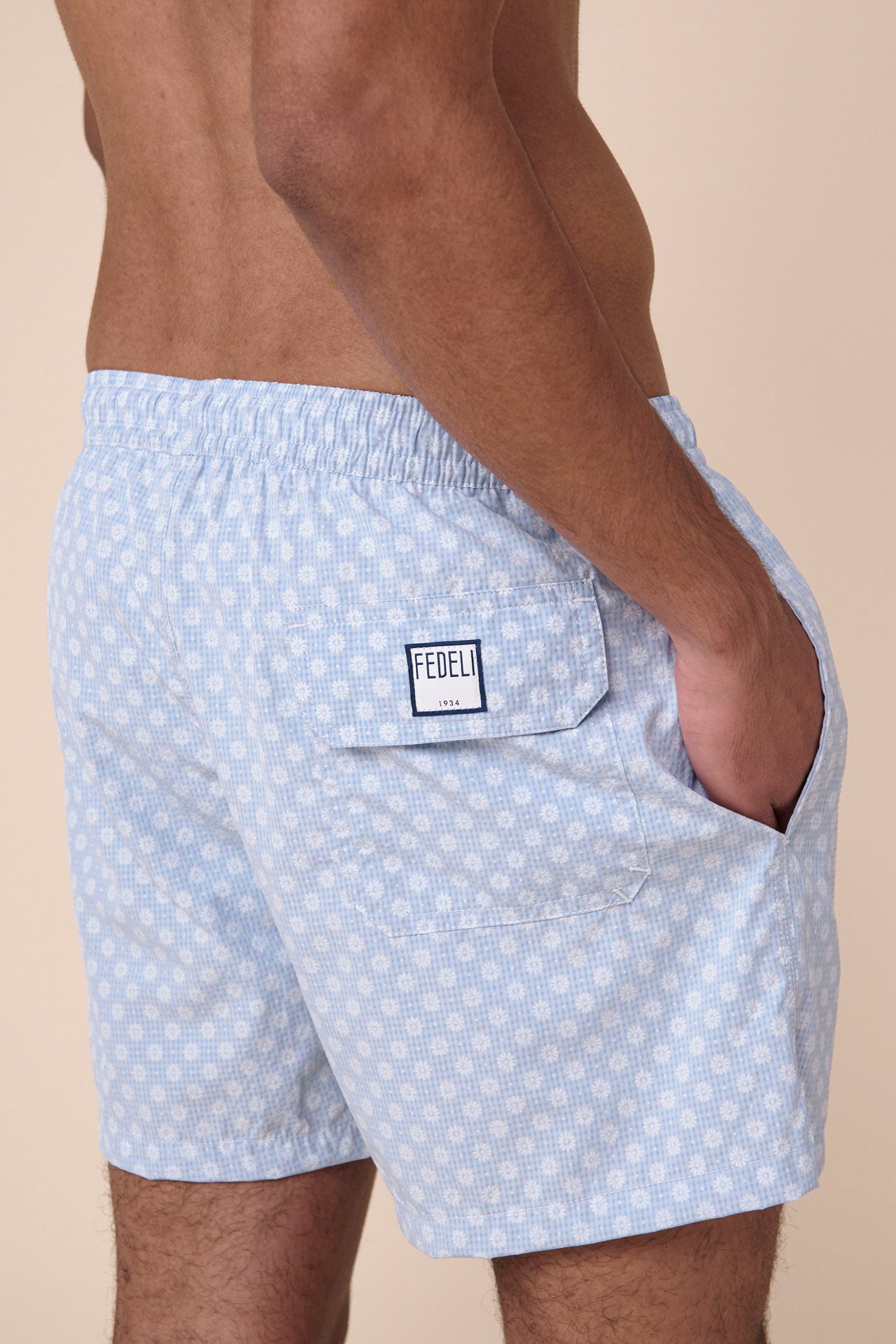 Madeira - The Sakar Swim Trunk - Daisy Pattern