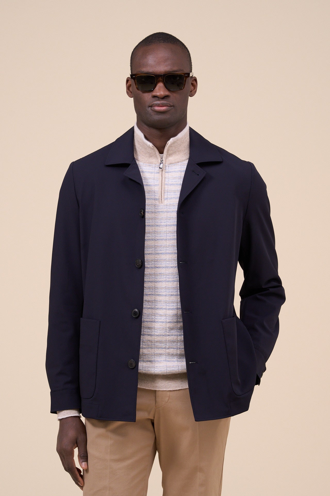 Oxford Nylon Flex Jacket